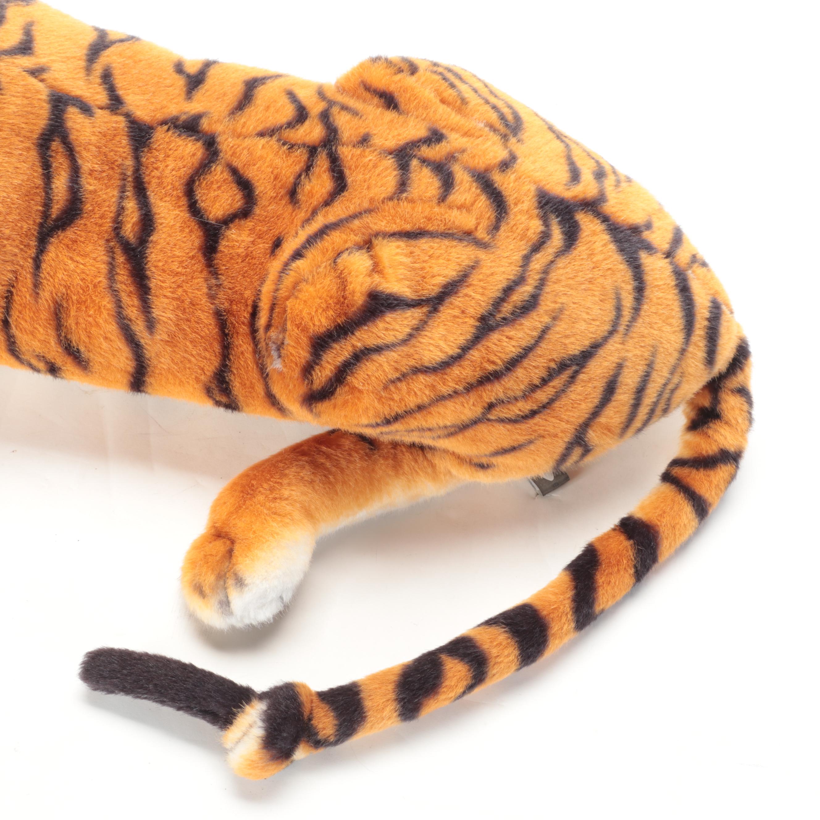 Lights, Camera, Action Reclining Tiger Stuffed Animal