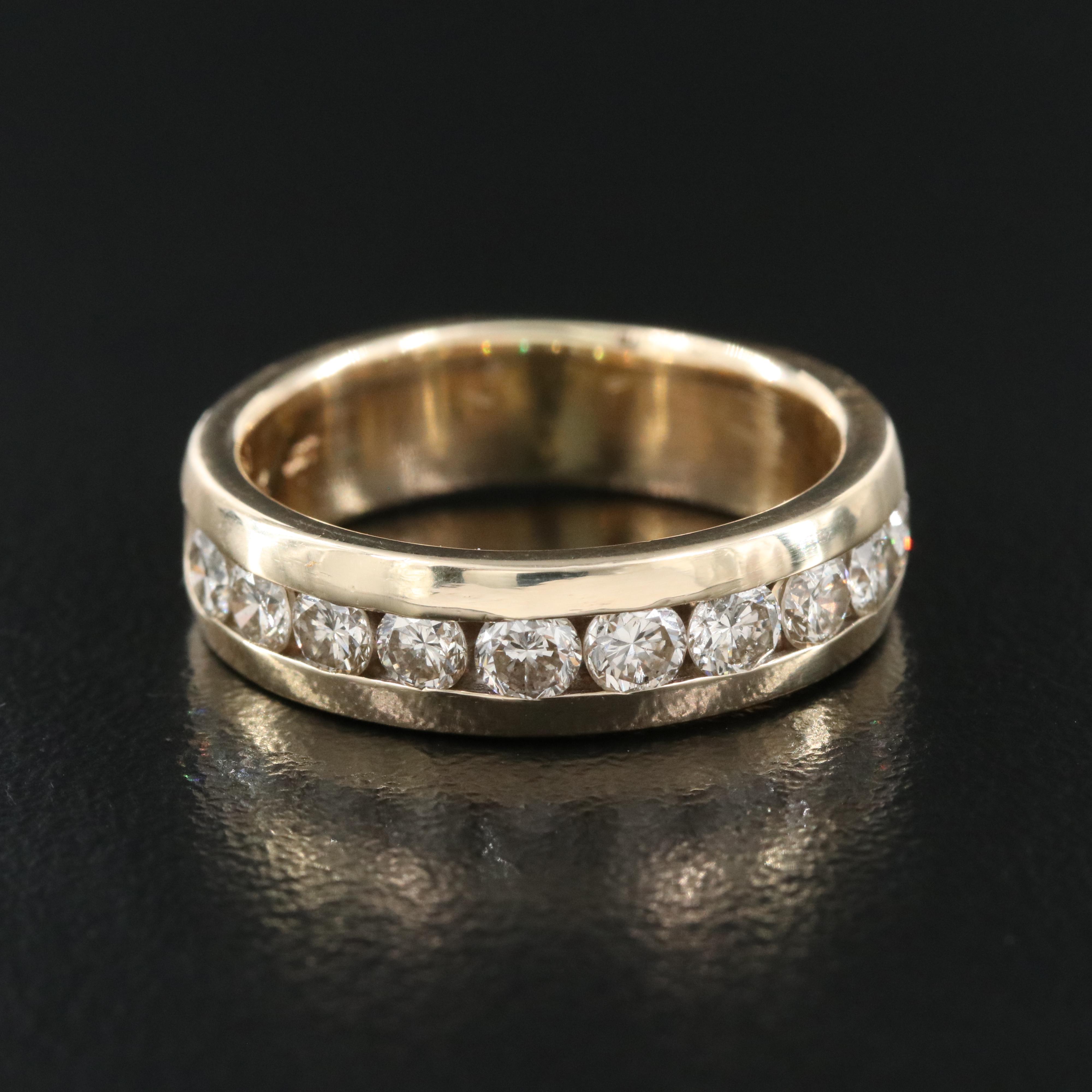 14K 1.00 CTW Diamond Band