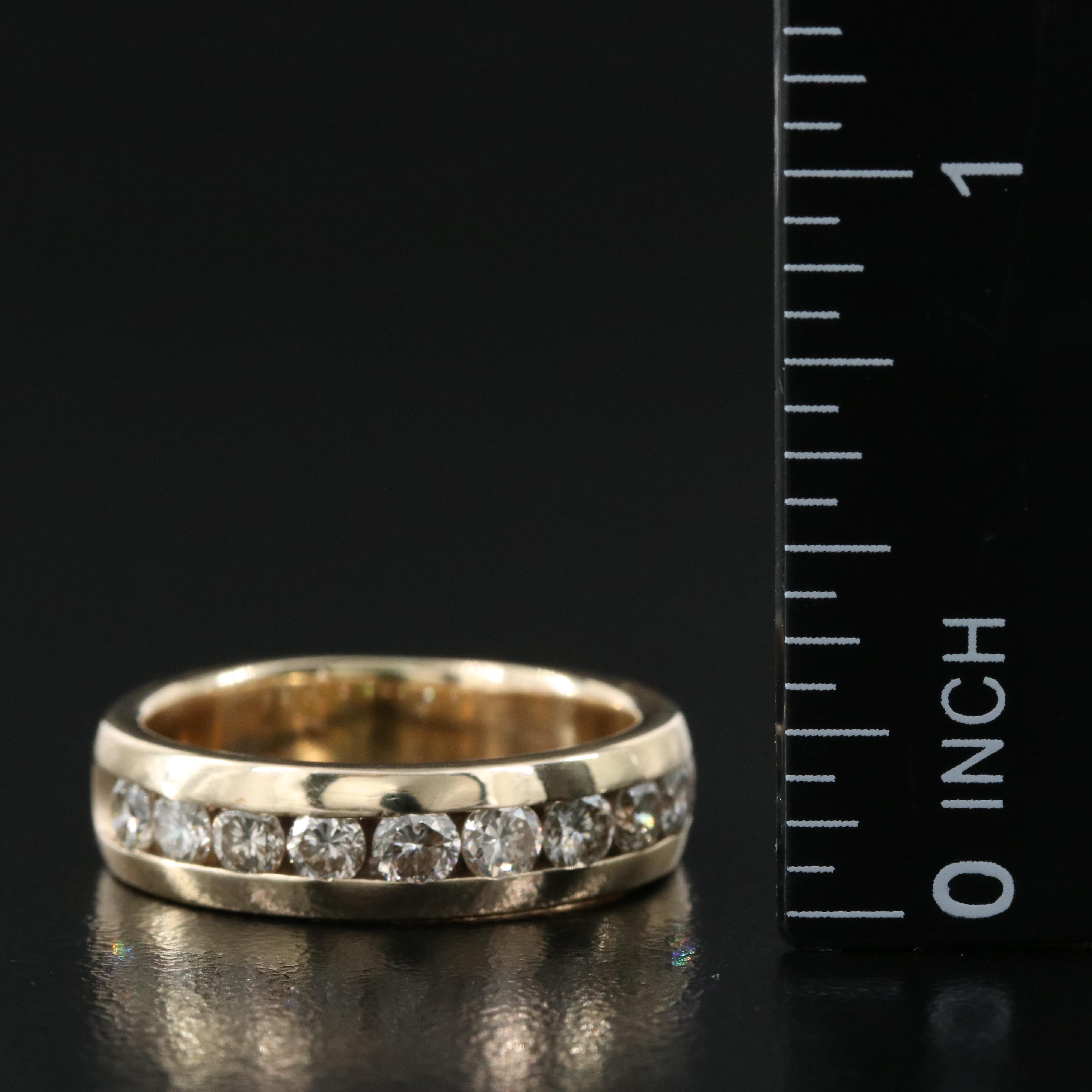 14K 1.00 CTW Diamond Band