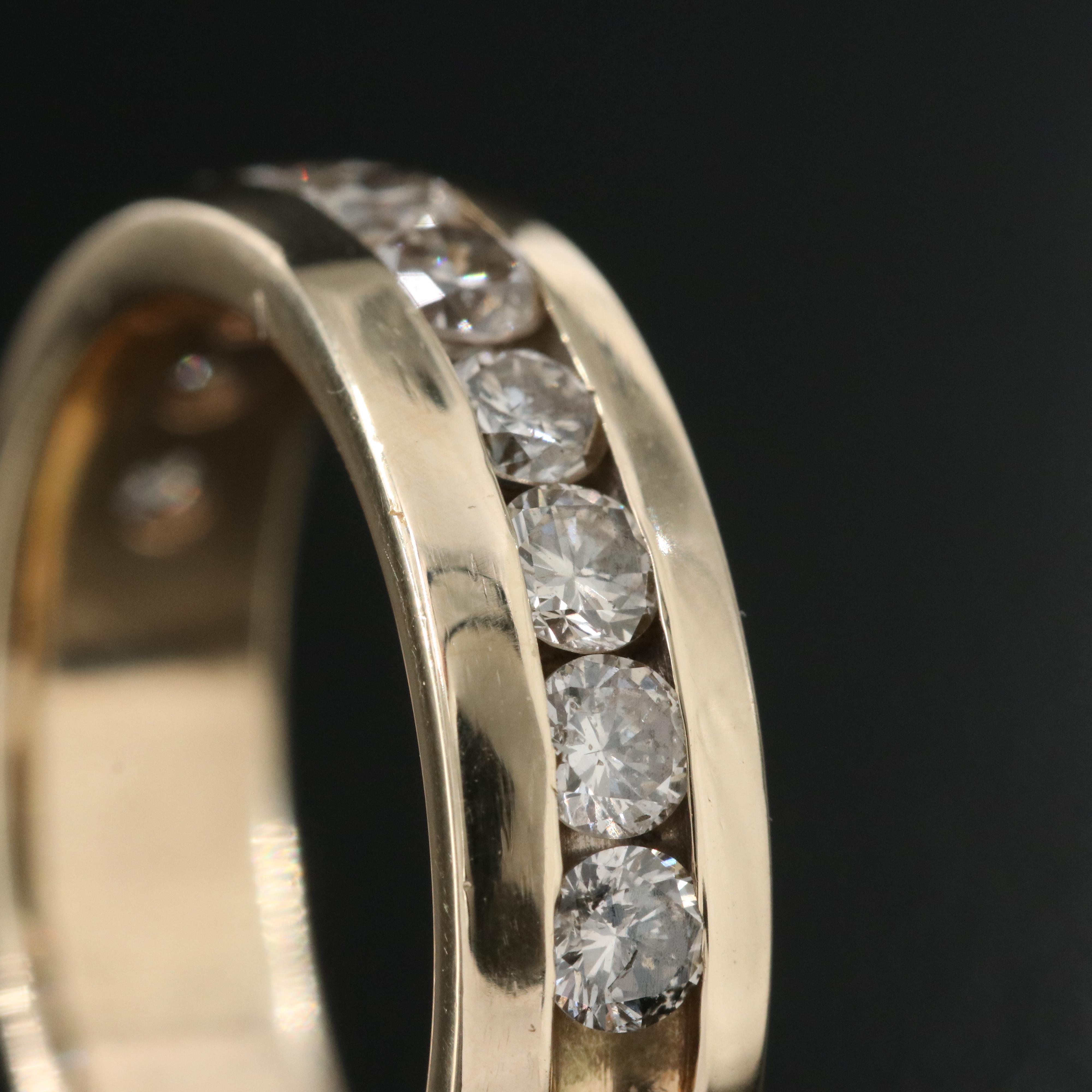 14K 1.00 CTW Diamond Band