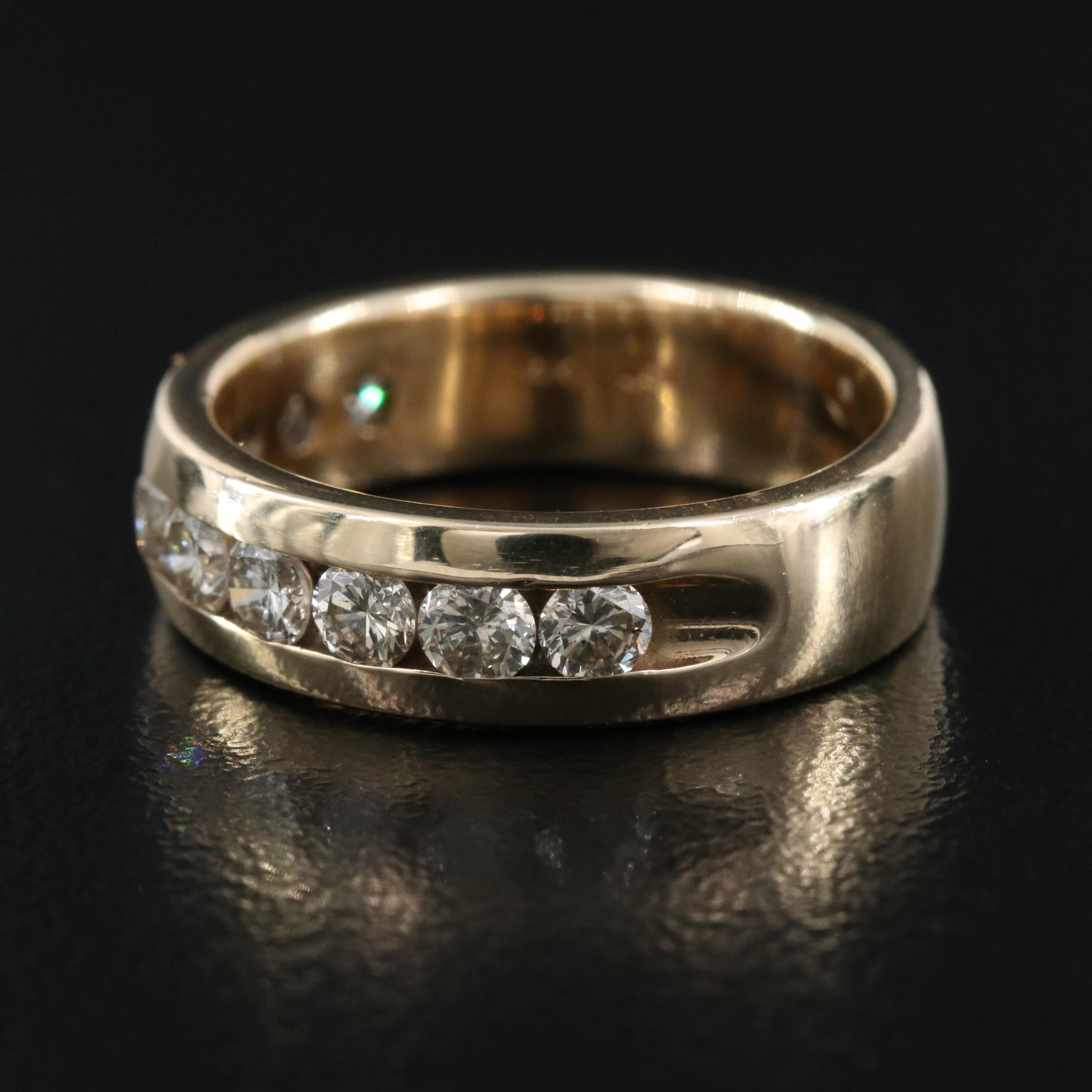 14K 1.00 CTW Diamond Band