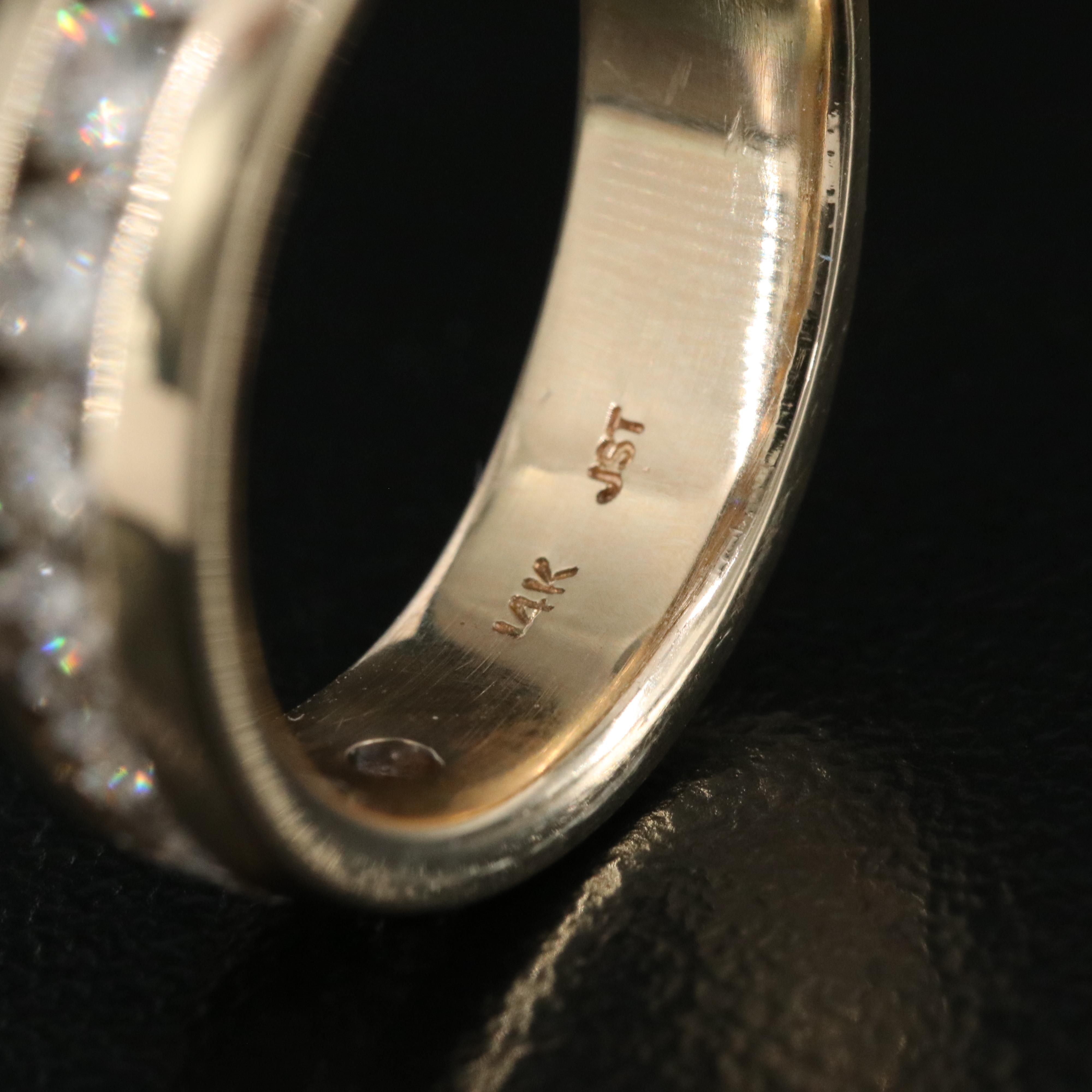 14K 1.00 CTW Diamond Band