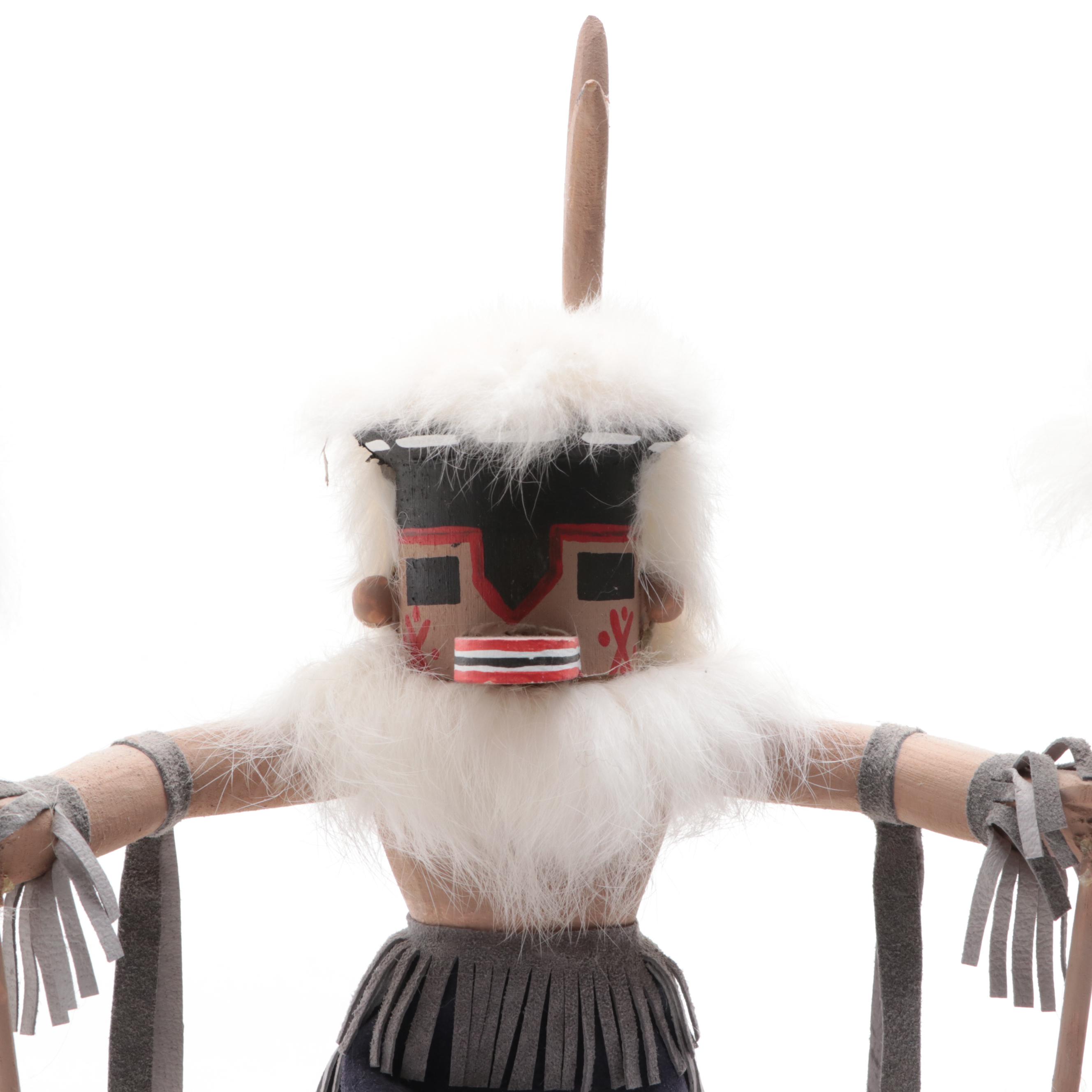 Hopi Kachina "Deer Dancer" Figure, Late 20th Century
