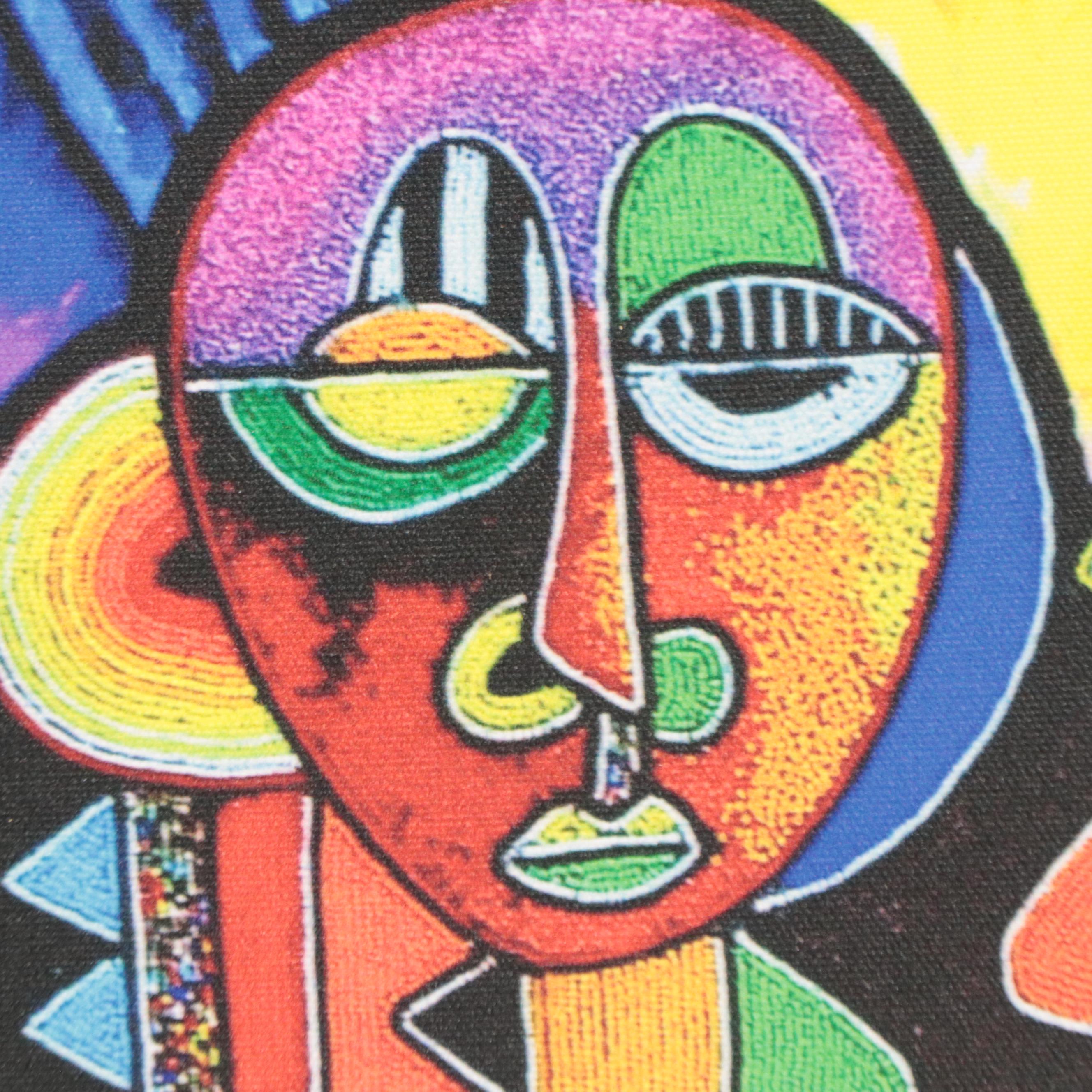 Chief Jimoh Buraimoh Giclée "Identical Twins," 2023