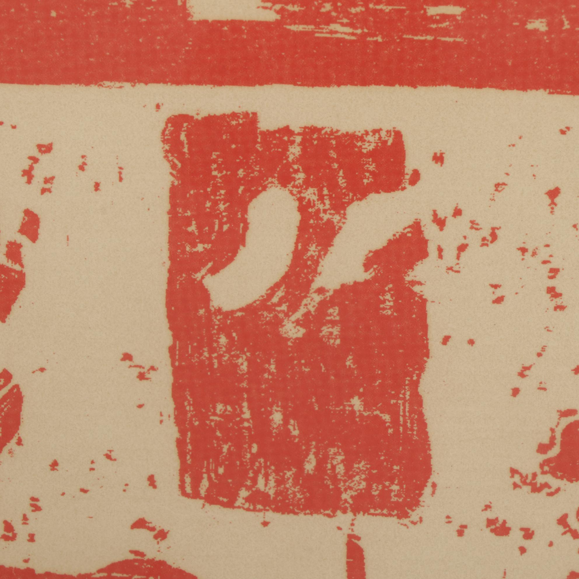 Chinese Serigraph of Chariot and Horsemen, Late 20th Century