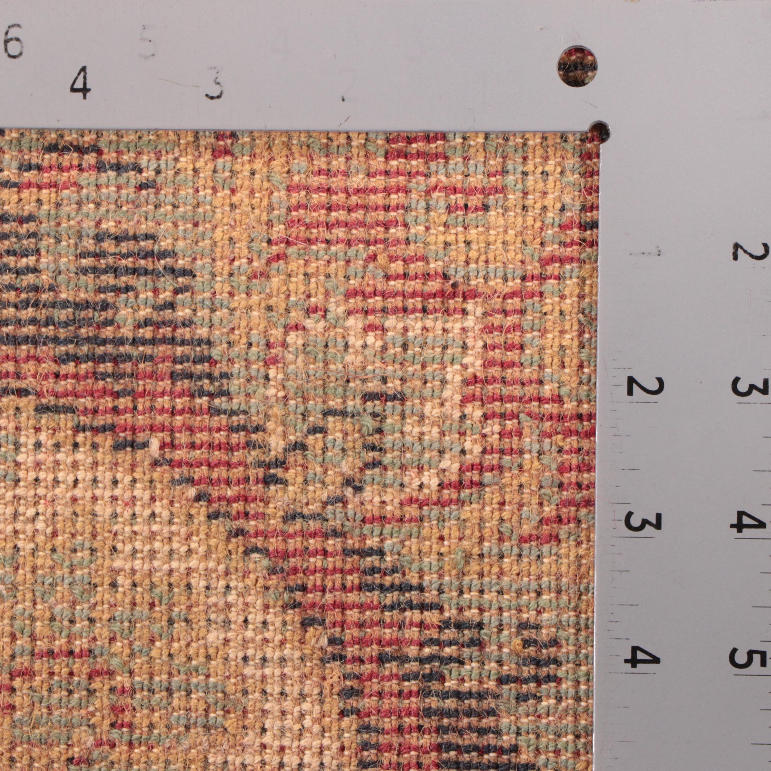 8'3 x 11'11 Machine-Made Indo-Persian Kerman Style Area Rug