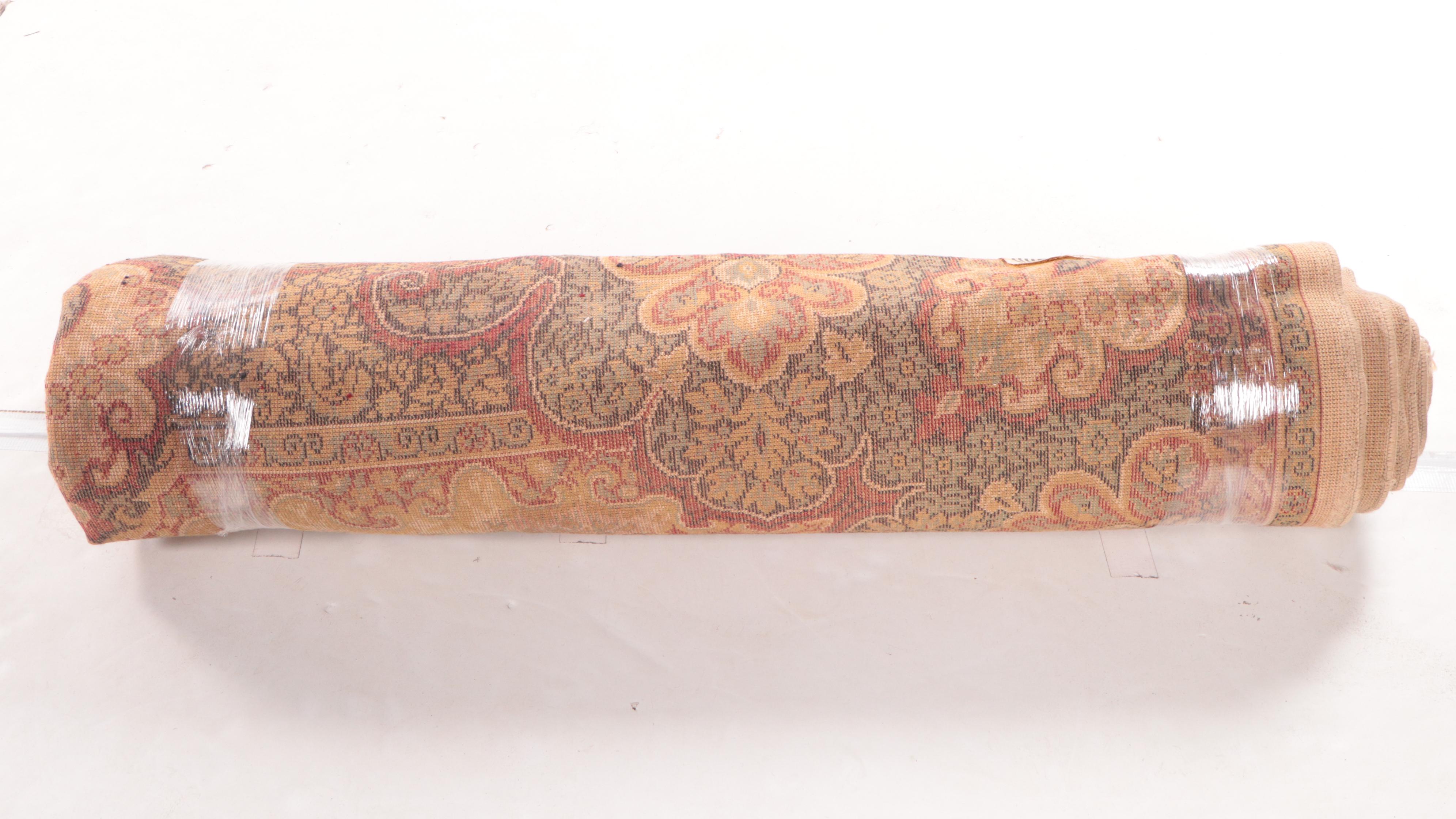 8'3 x 11'11 Machine-Made Indo-Persian Kerman Style Area Rug