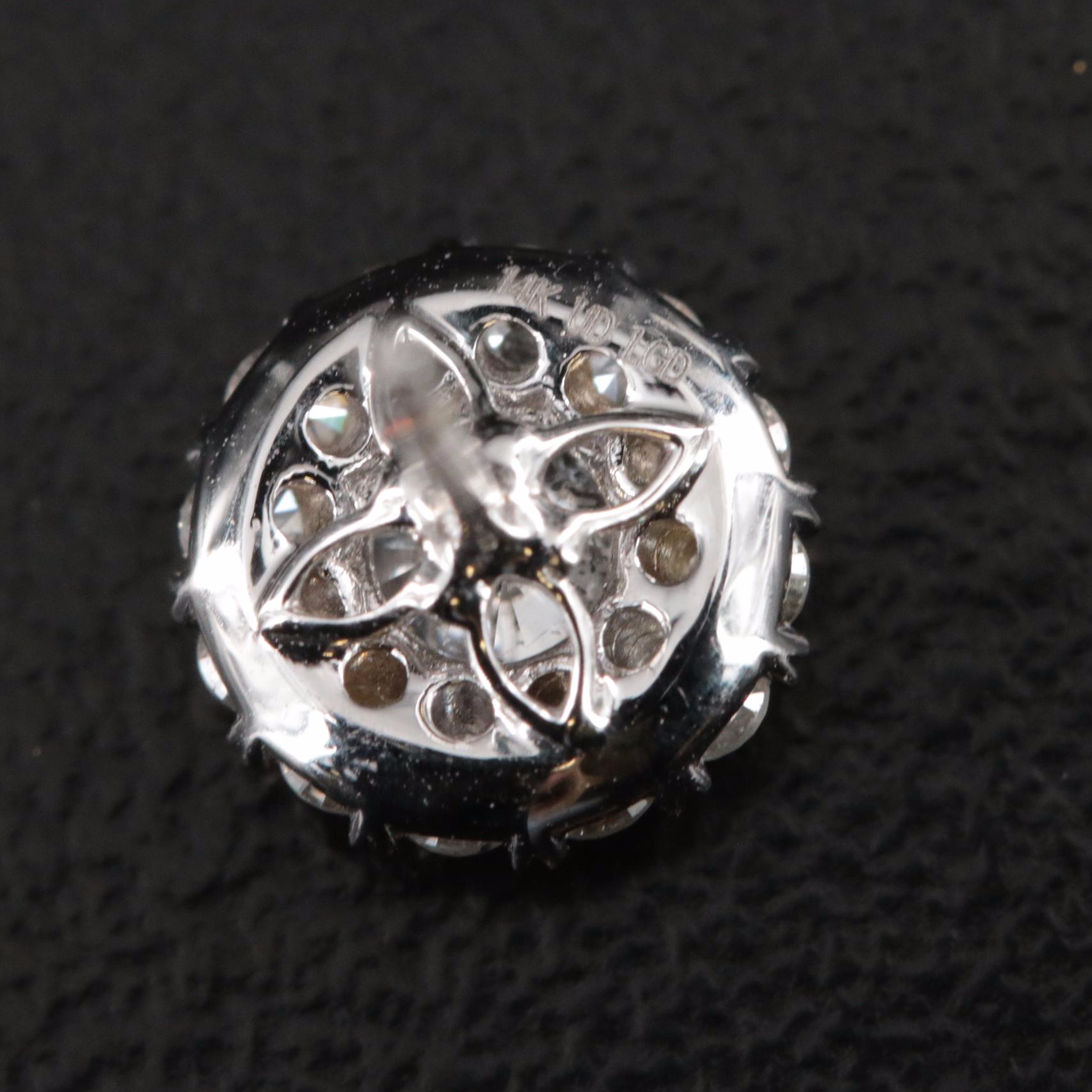 14K 1.01 CTW Lab Grown Stud Earrings