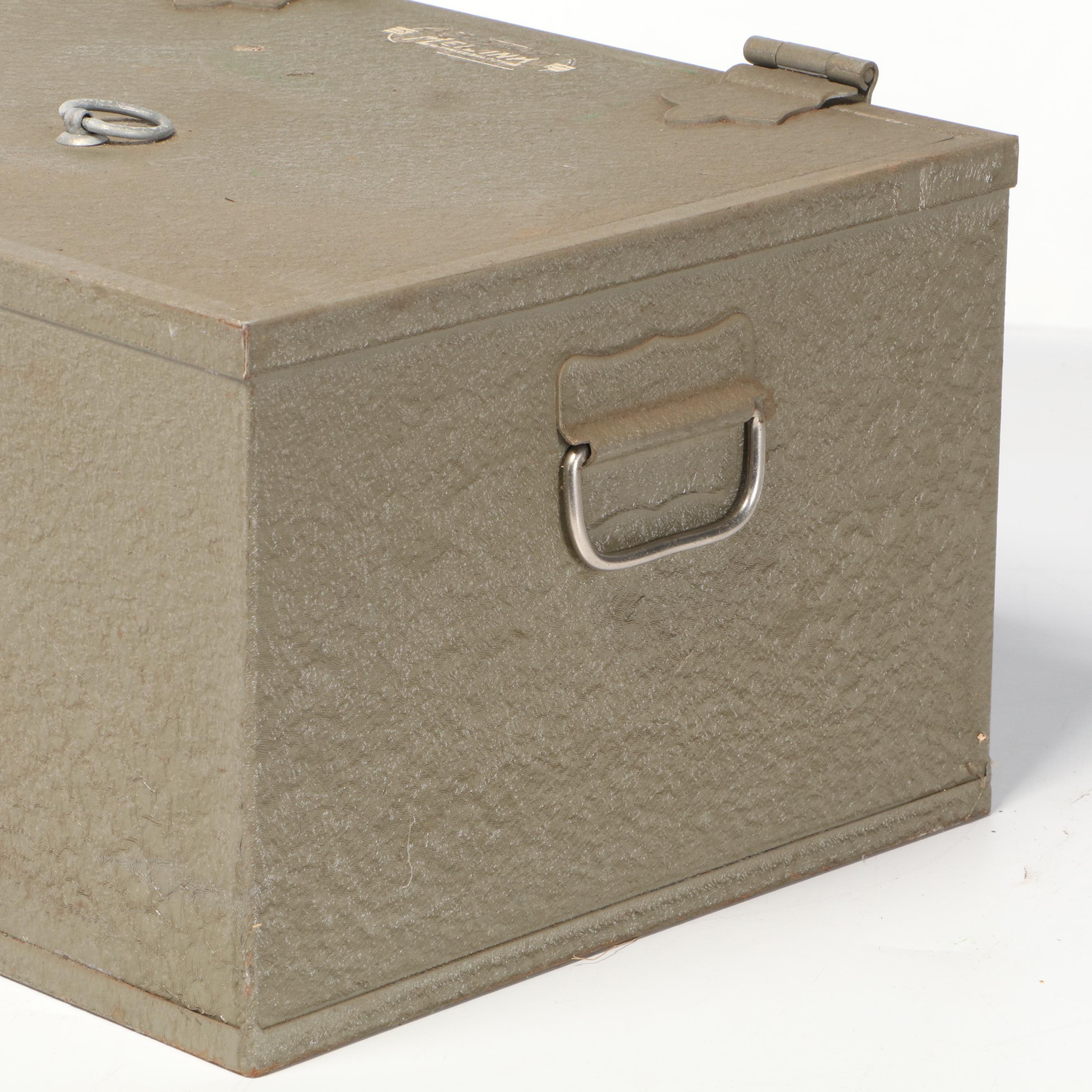 Meilink Mfg. Fabric Lined Fire Insulated Safe