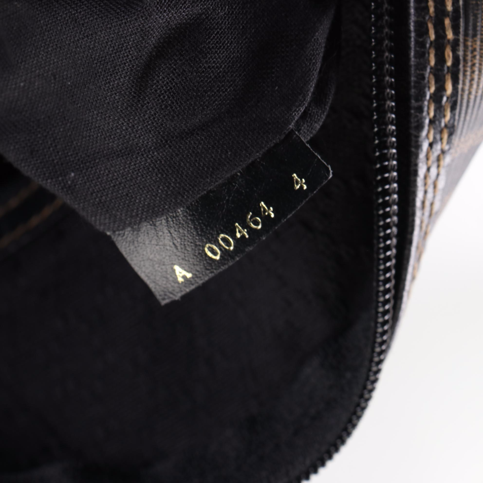 Fendi Travel Bag in FF Zucca Coated Canvas and Leather