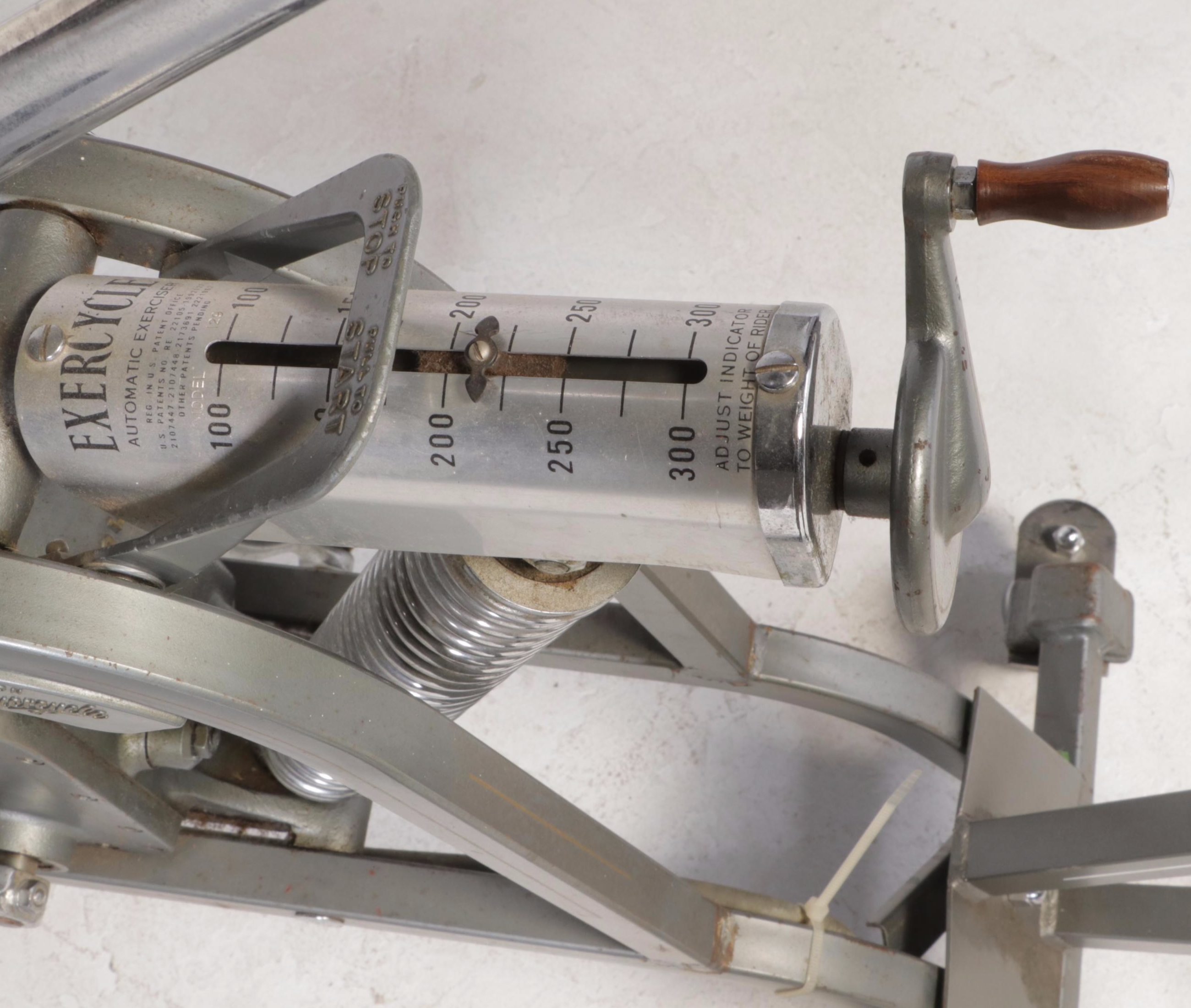 PEP "Exercycle" Electric Stationary Fitness Bike, Mid to Late 20th Century