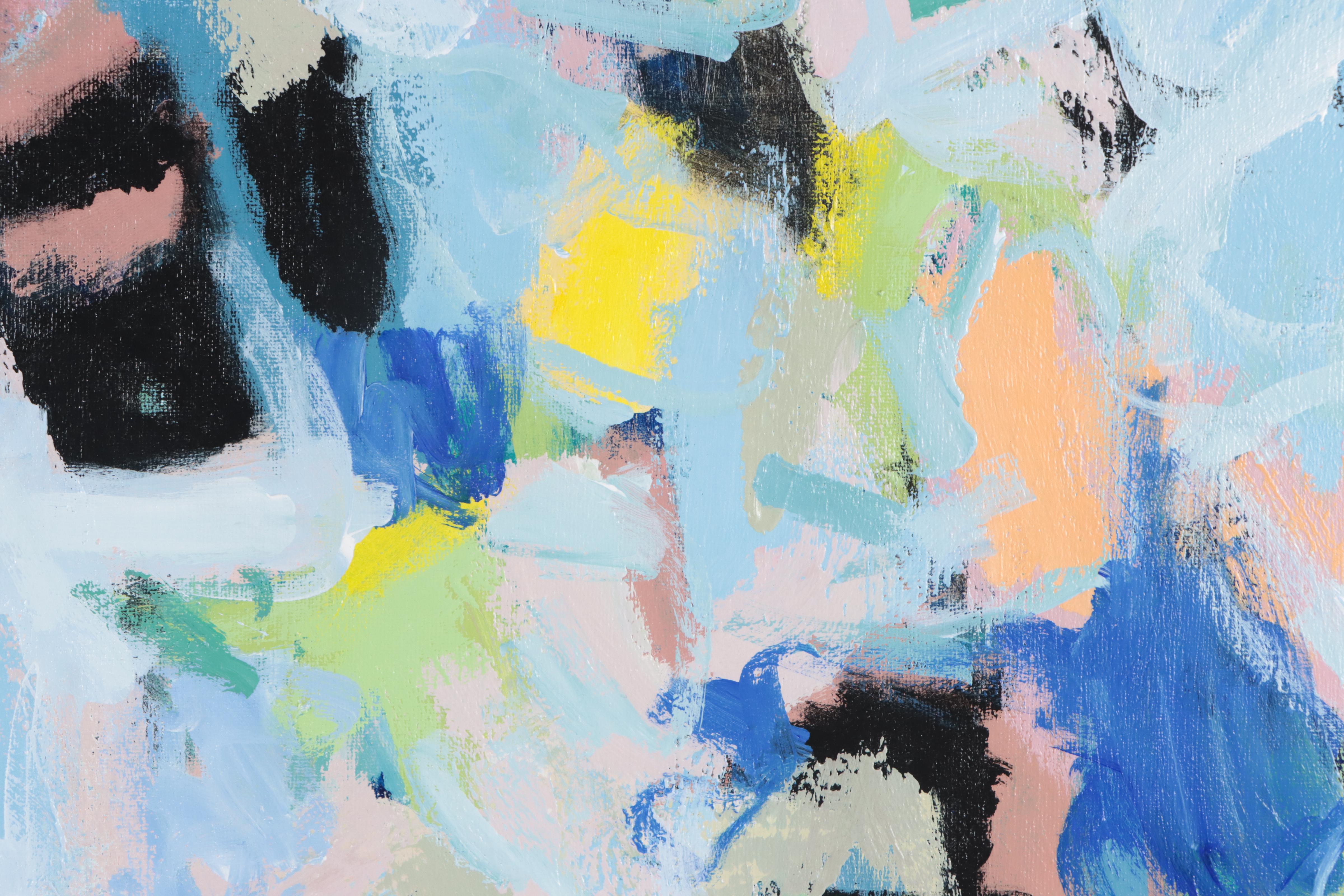 Lee Hafer Abstract Acrylic Painting, 21st Century