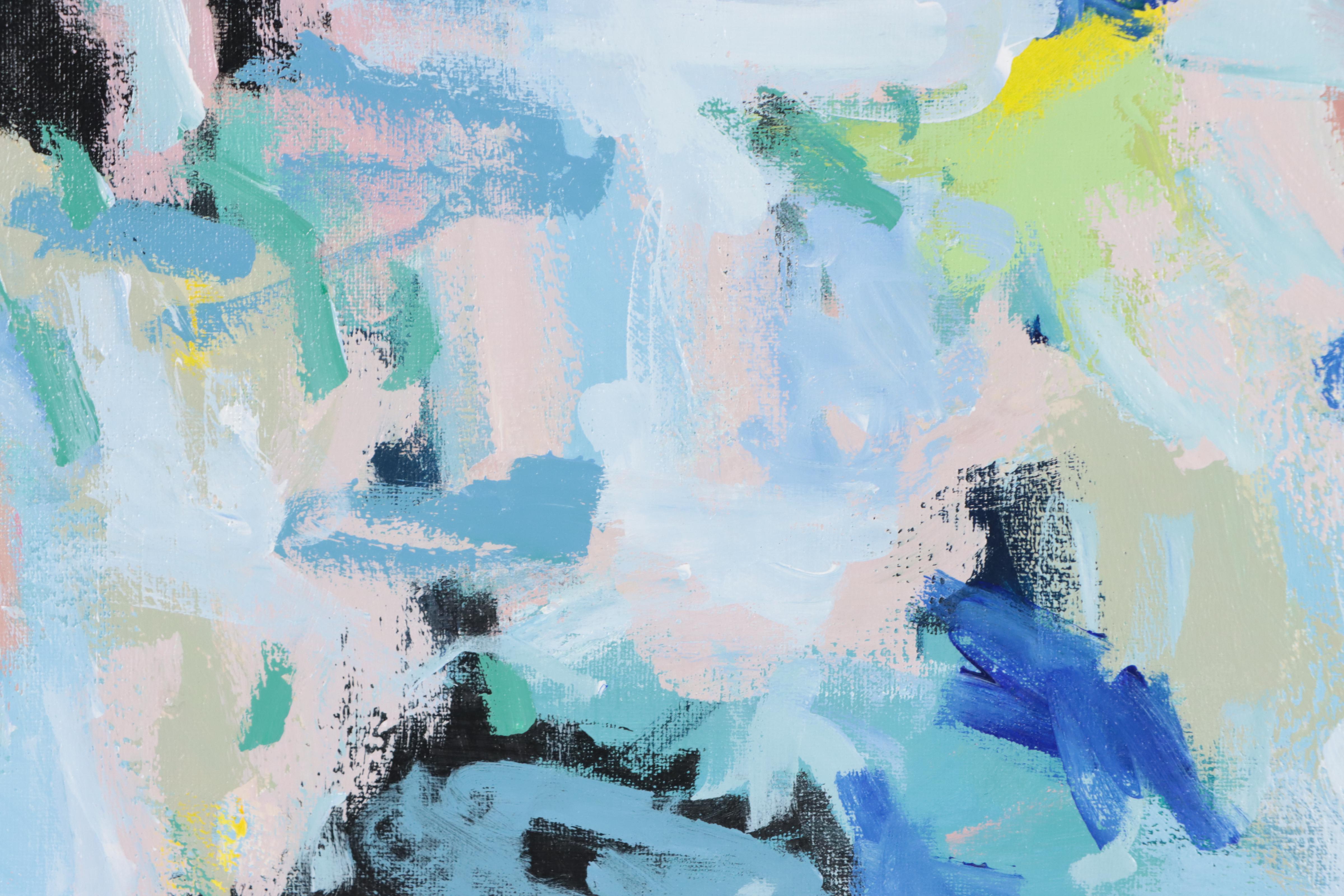 Lee Hafer Abstract Acrylic Painting, 21st Century