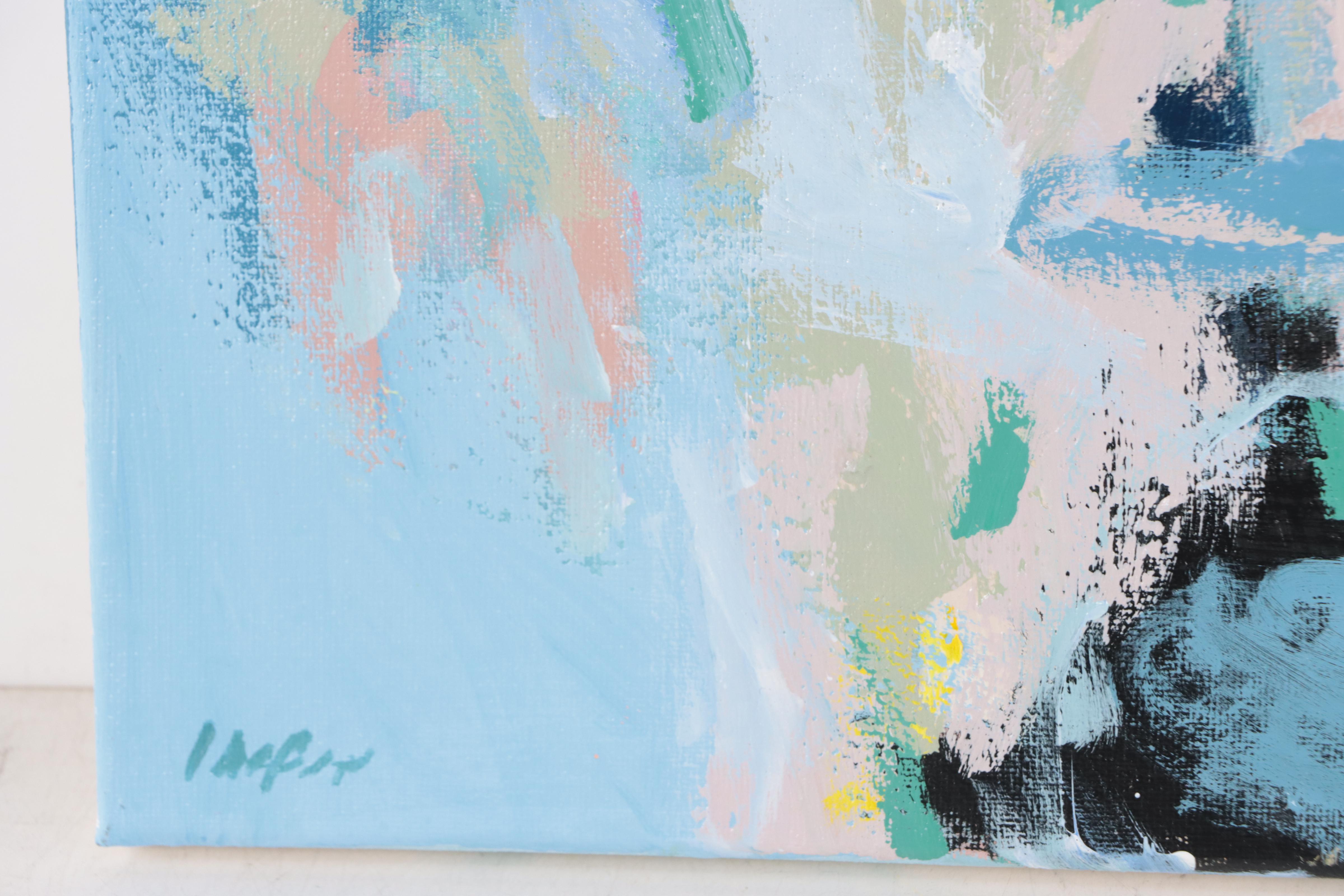 Lee Hafer Abstract Acrylic Painting, 21st Century