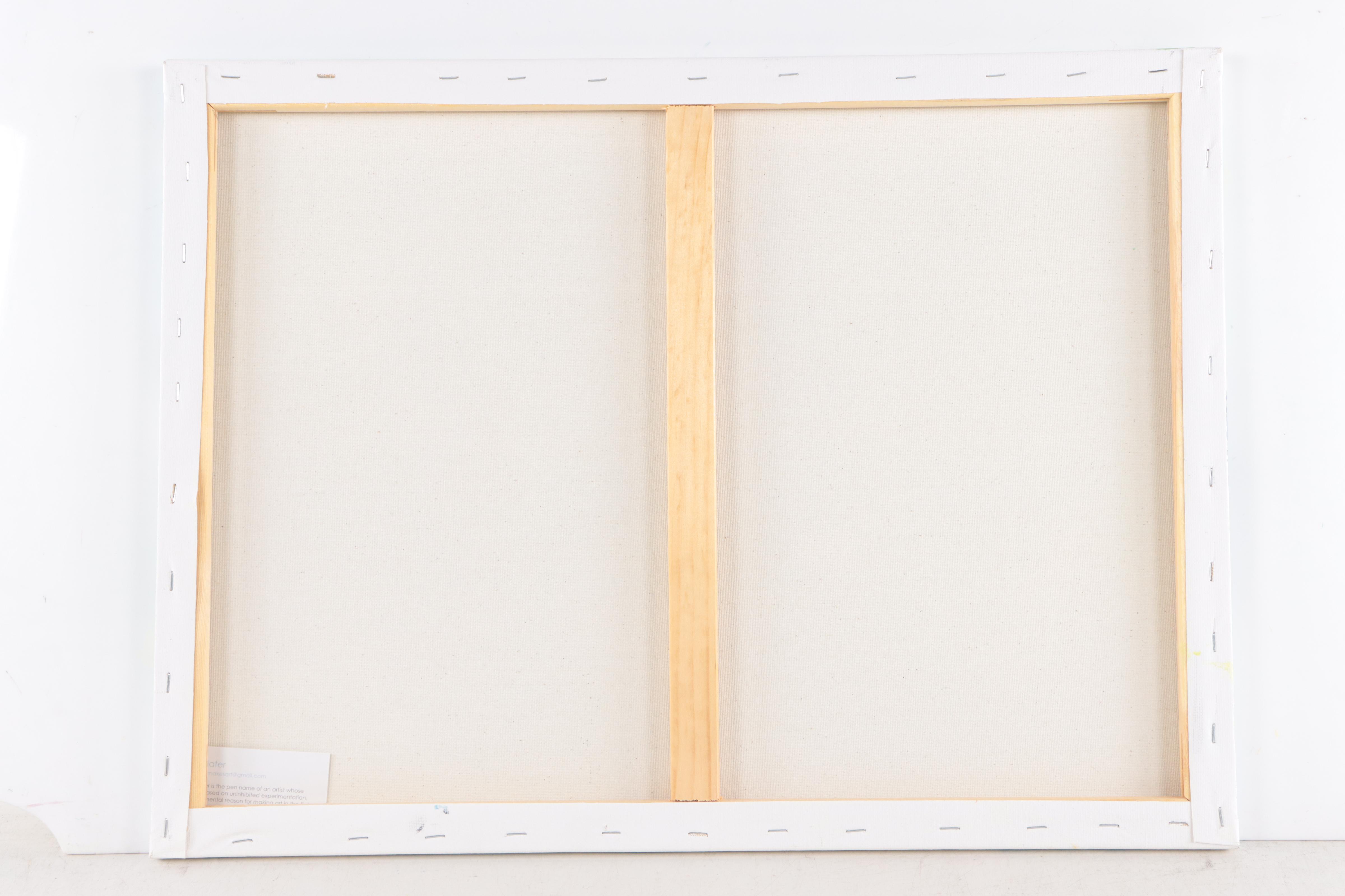 Lee Hafer Abstract Acrylic Painting, 21st Century