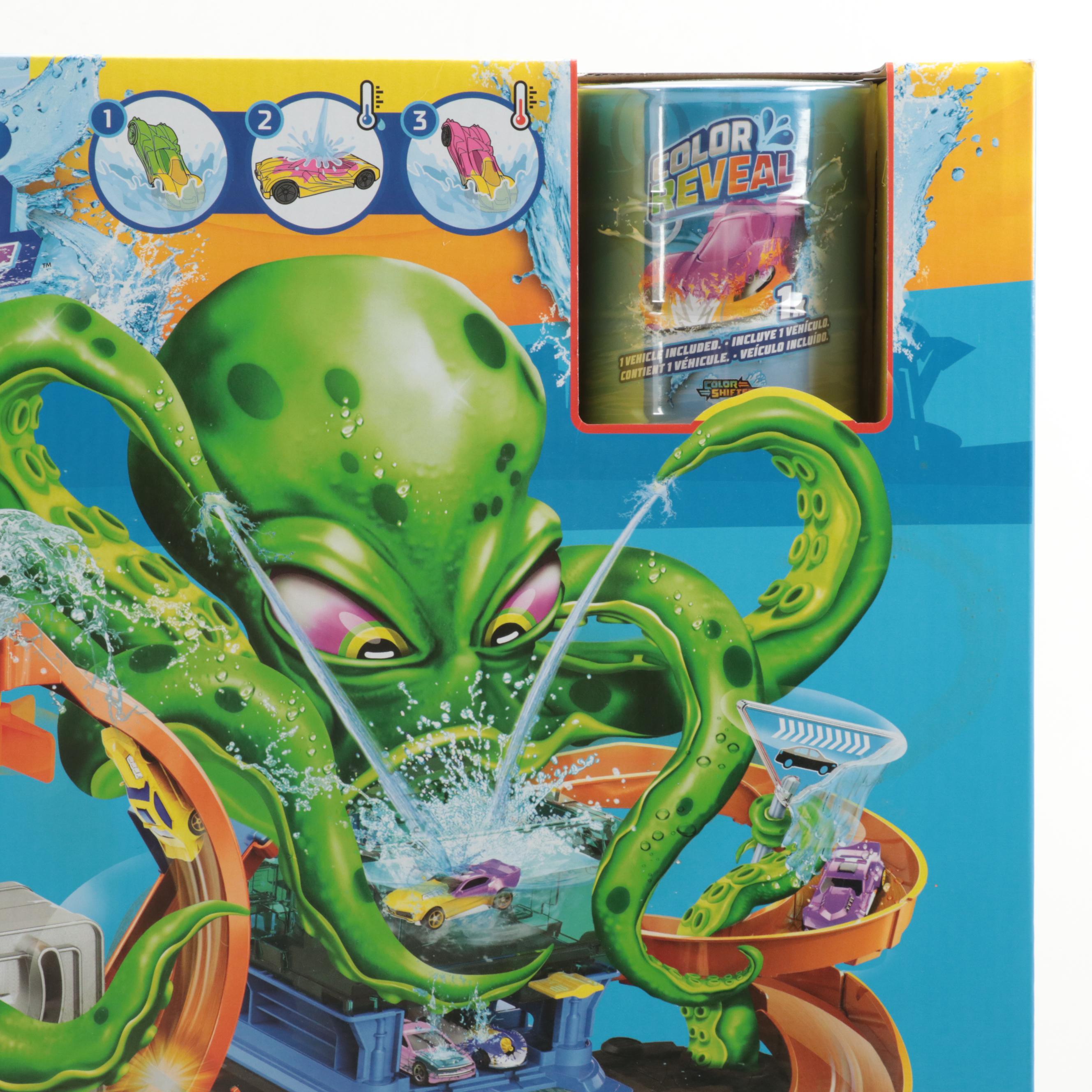 Mattel Hot Wheels City Ultimate Octo Car Wash Playset