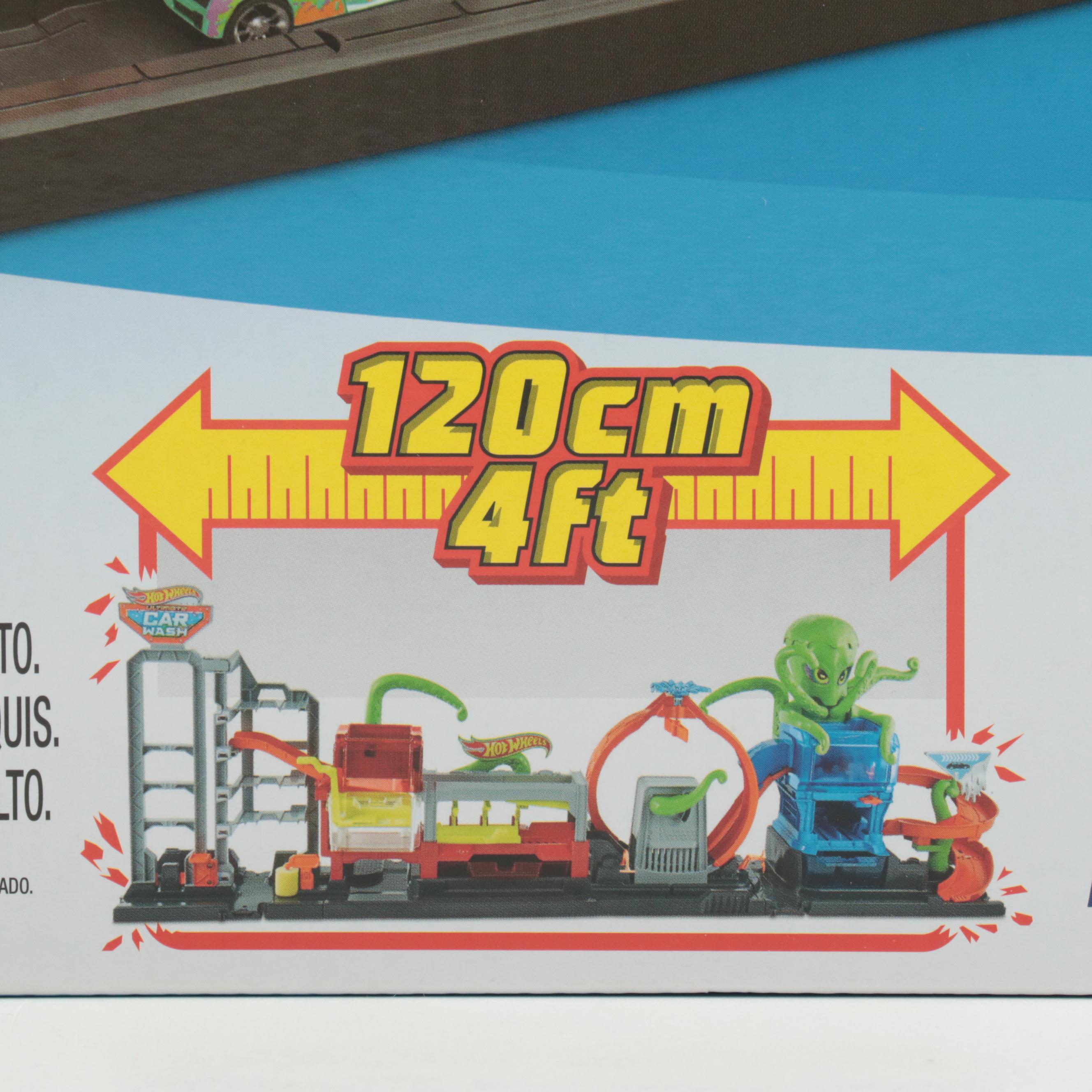 Mattel Hot Wheels City Ultimate Octo Car Wash Playset