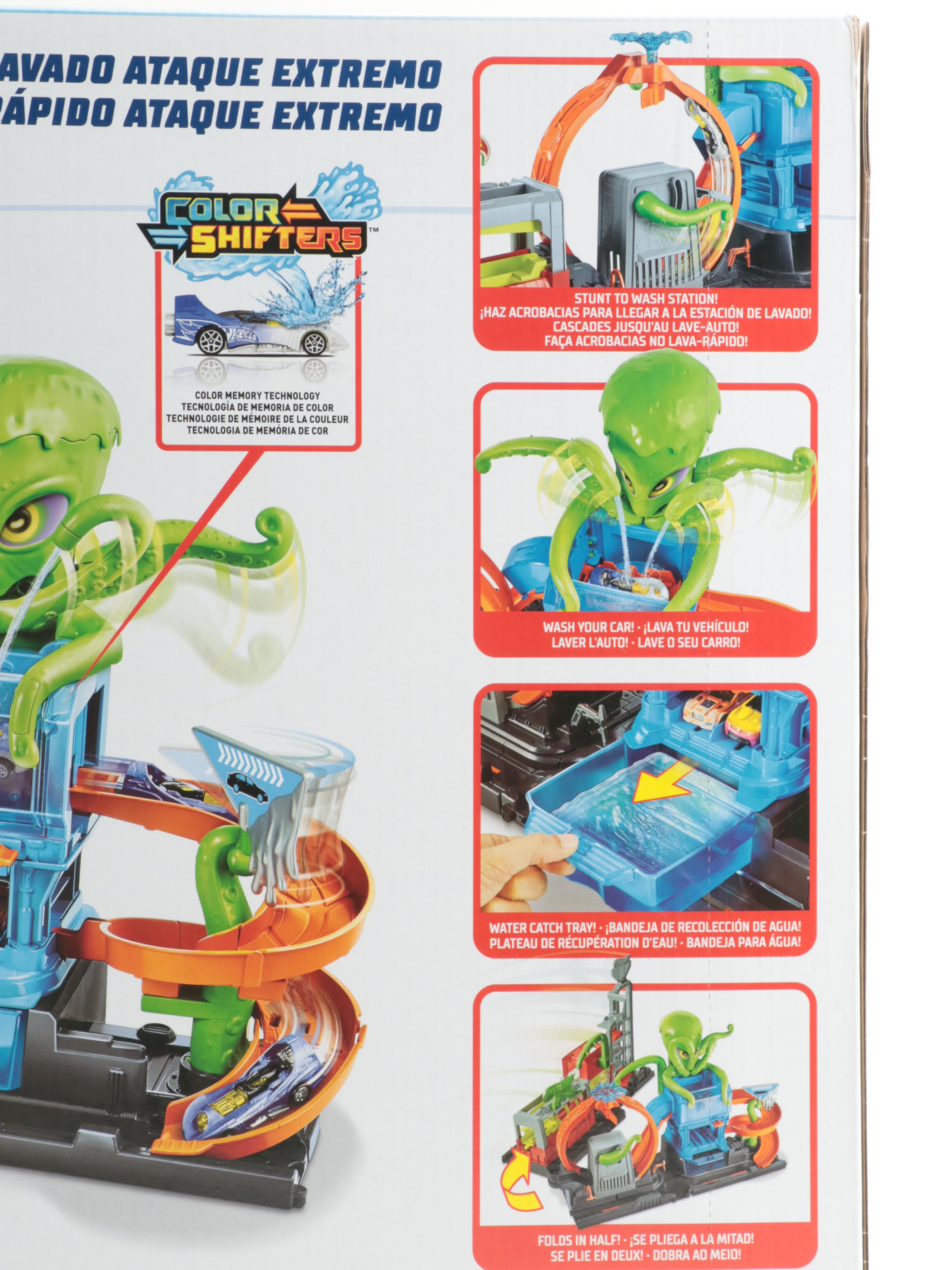 Mattel Hot Wheels City Ultimate Octo Car Wash Playset