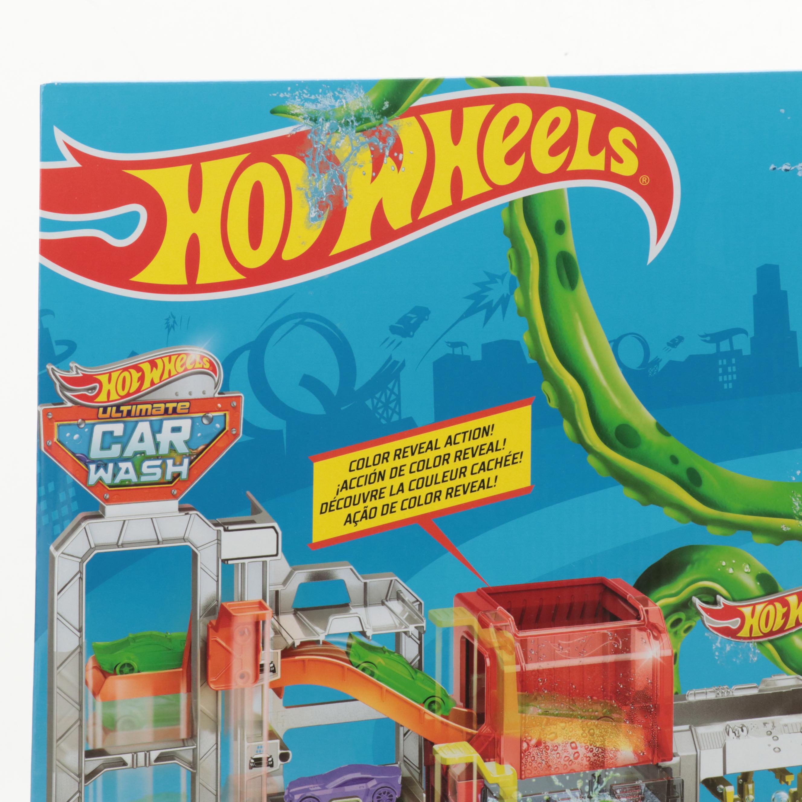 Mattel Hot Wheels City Ultimate Octo Car Wash Playset