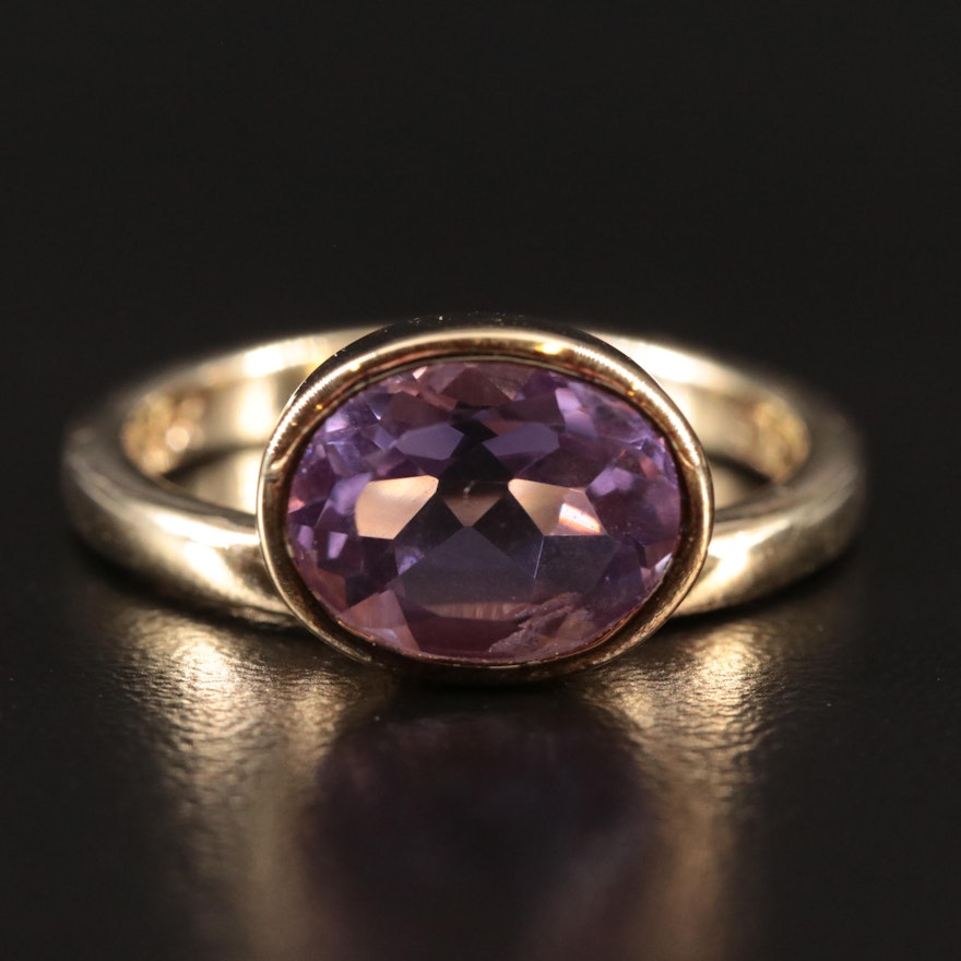 Sterling Amethyst Ring