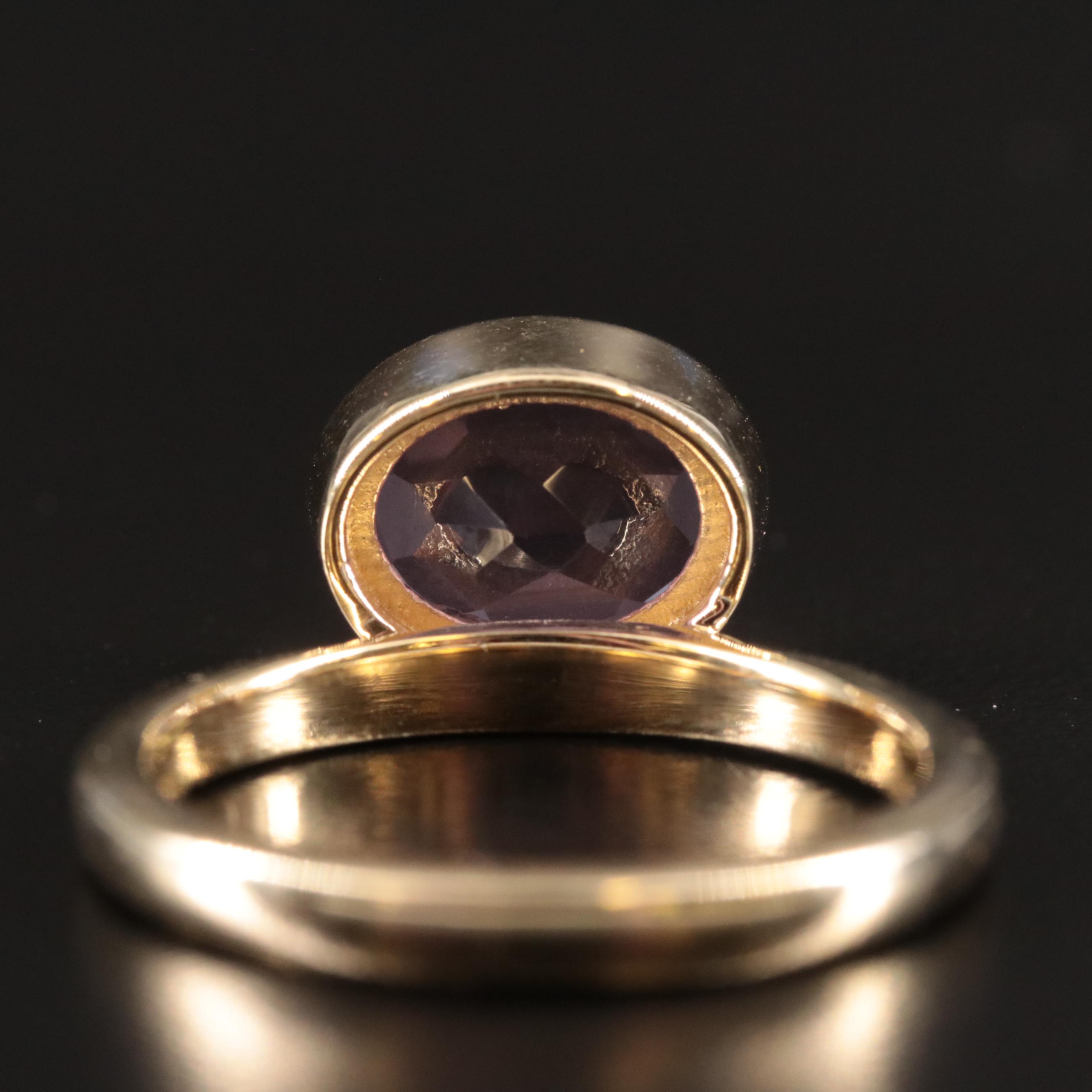 Sterling Amethyst Ring