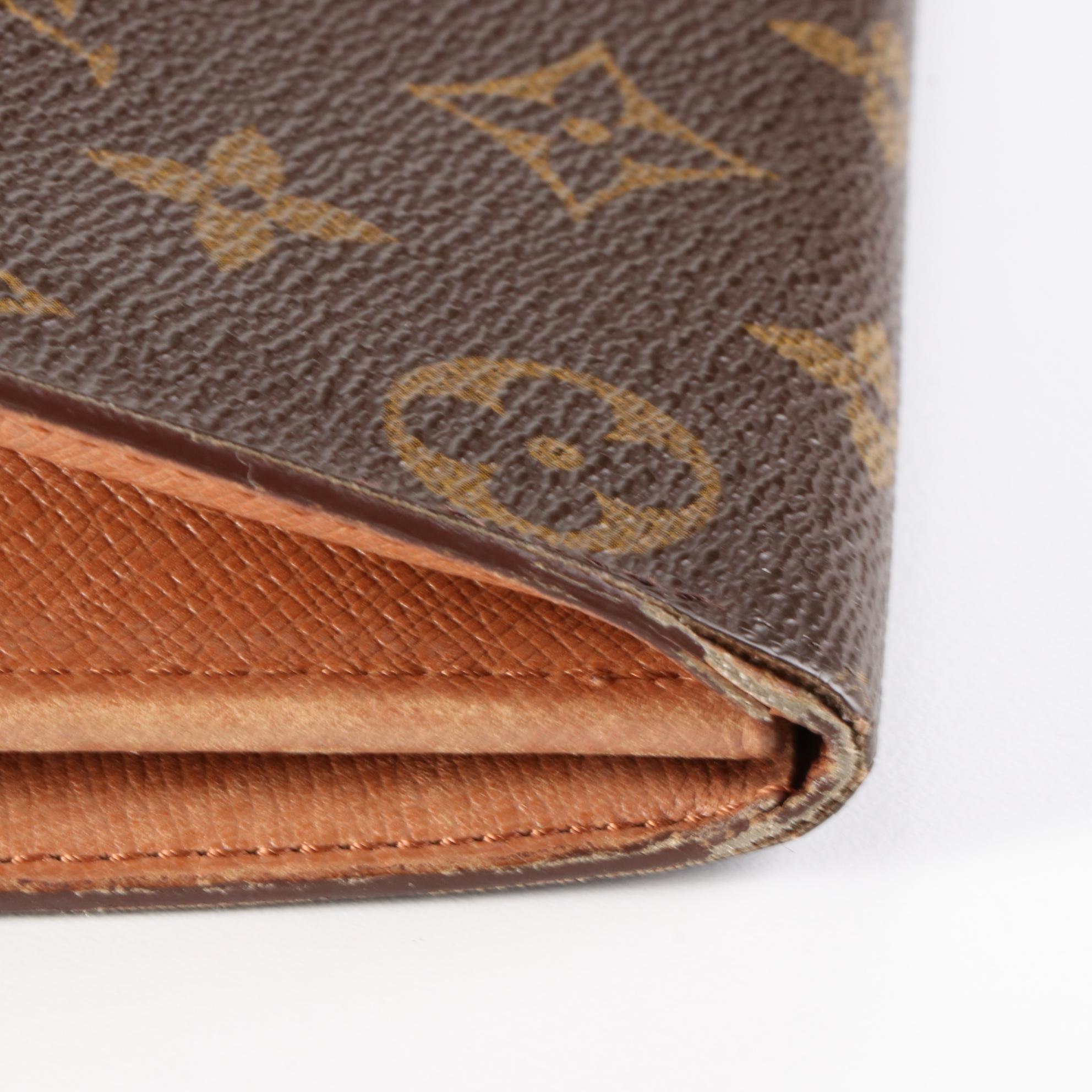 Louis Vuitton Sarah Wallet in Monogram Canvas and Leather
