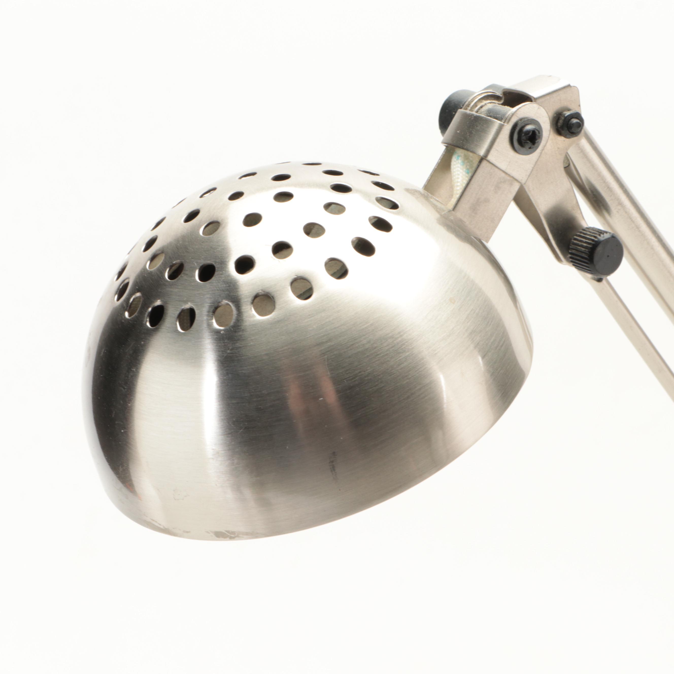 Brushed Metal Led Cantilever Task Lamp