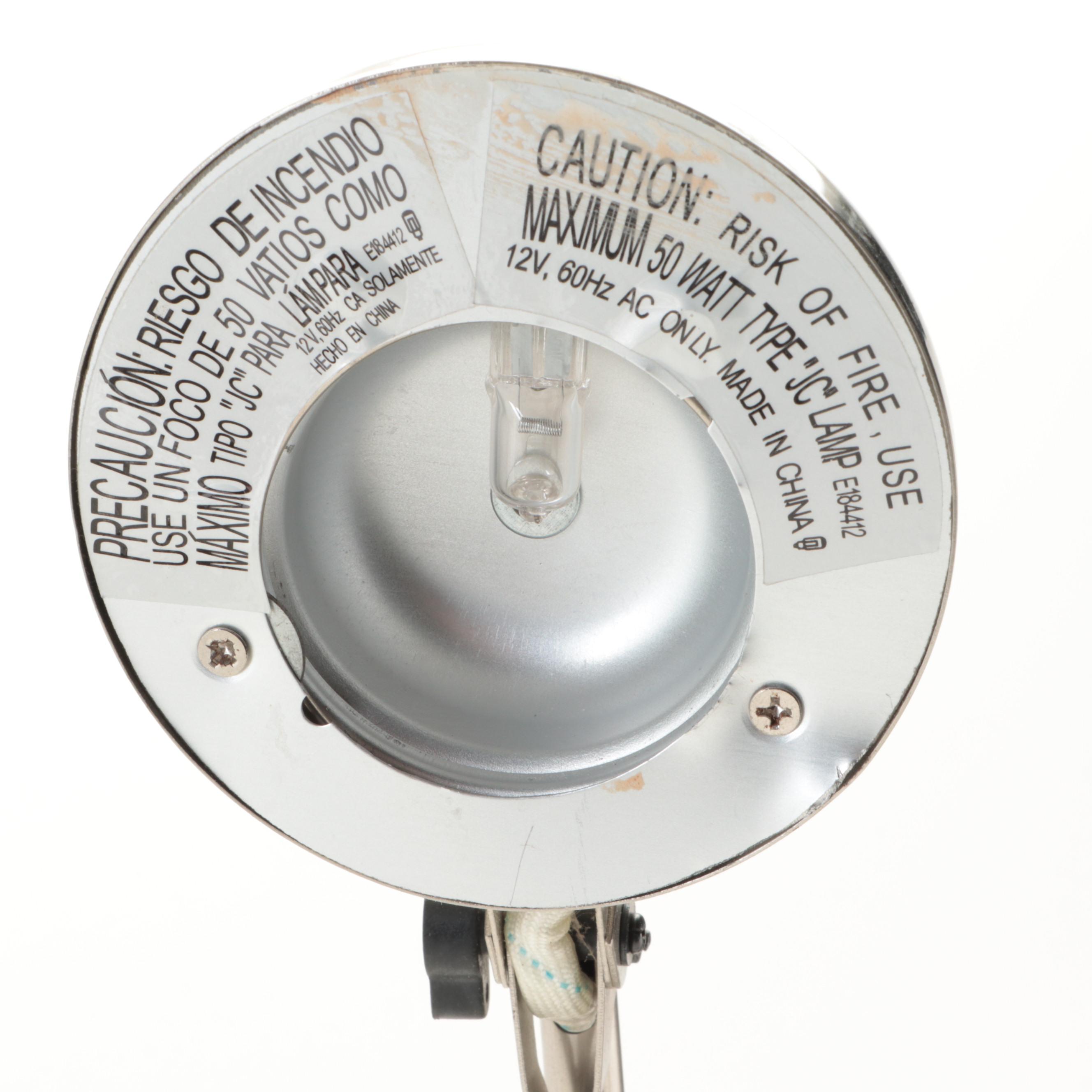 Brushed Metal Led Cantilever Task Lamp