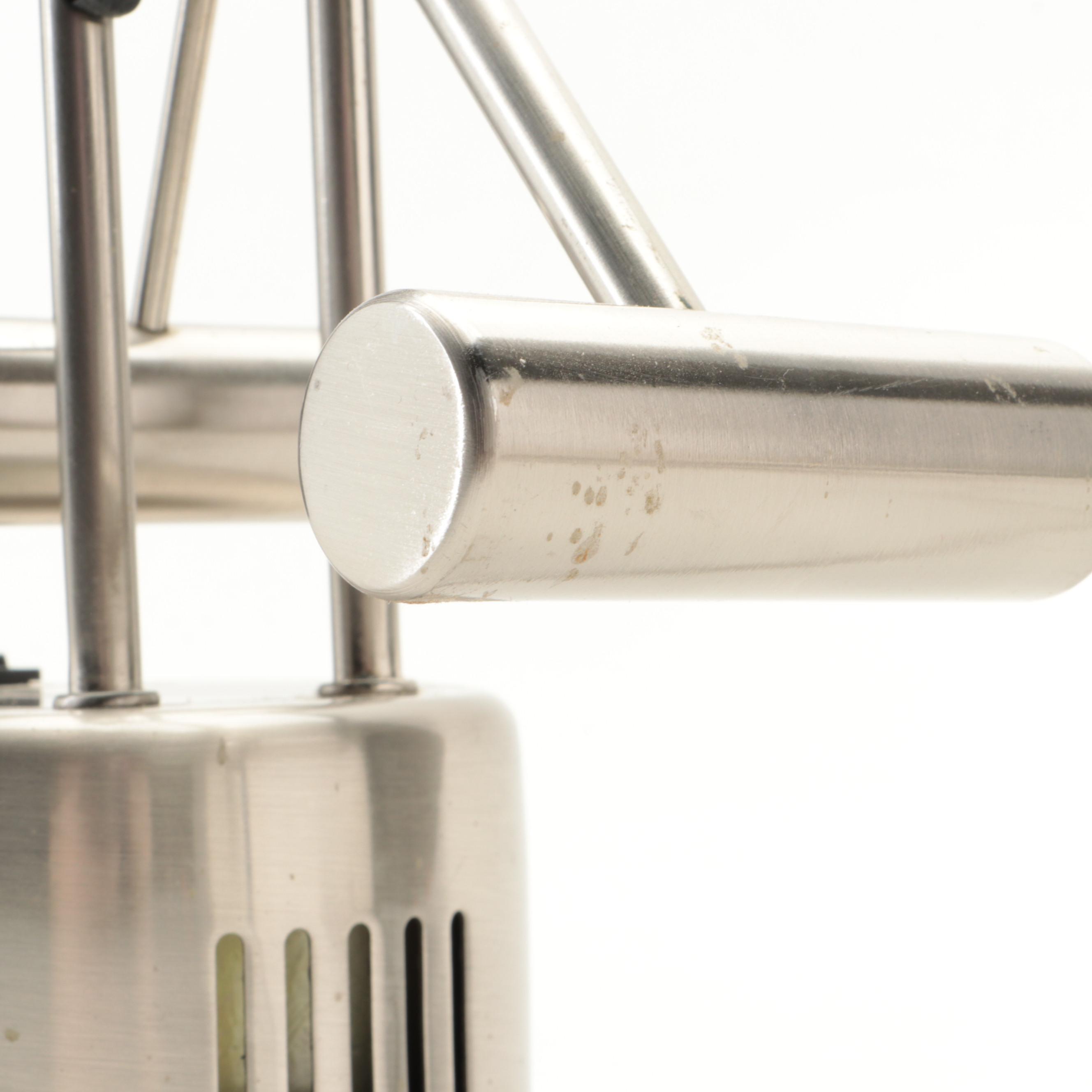 Brushed Metal Led Cantilever Task Lamp