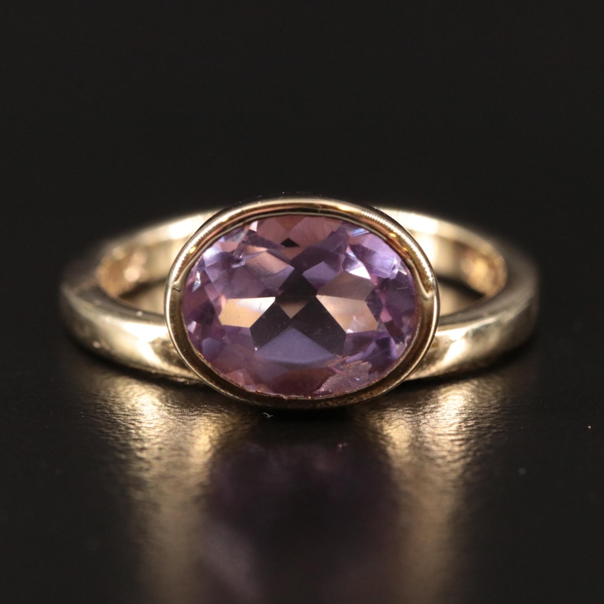 Sterling Amethyst Ring