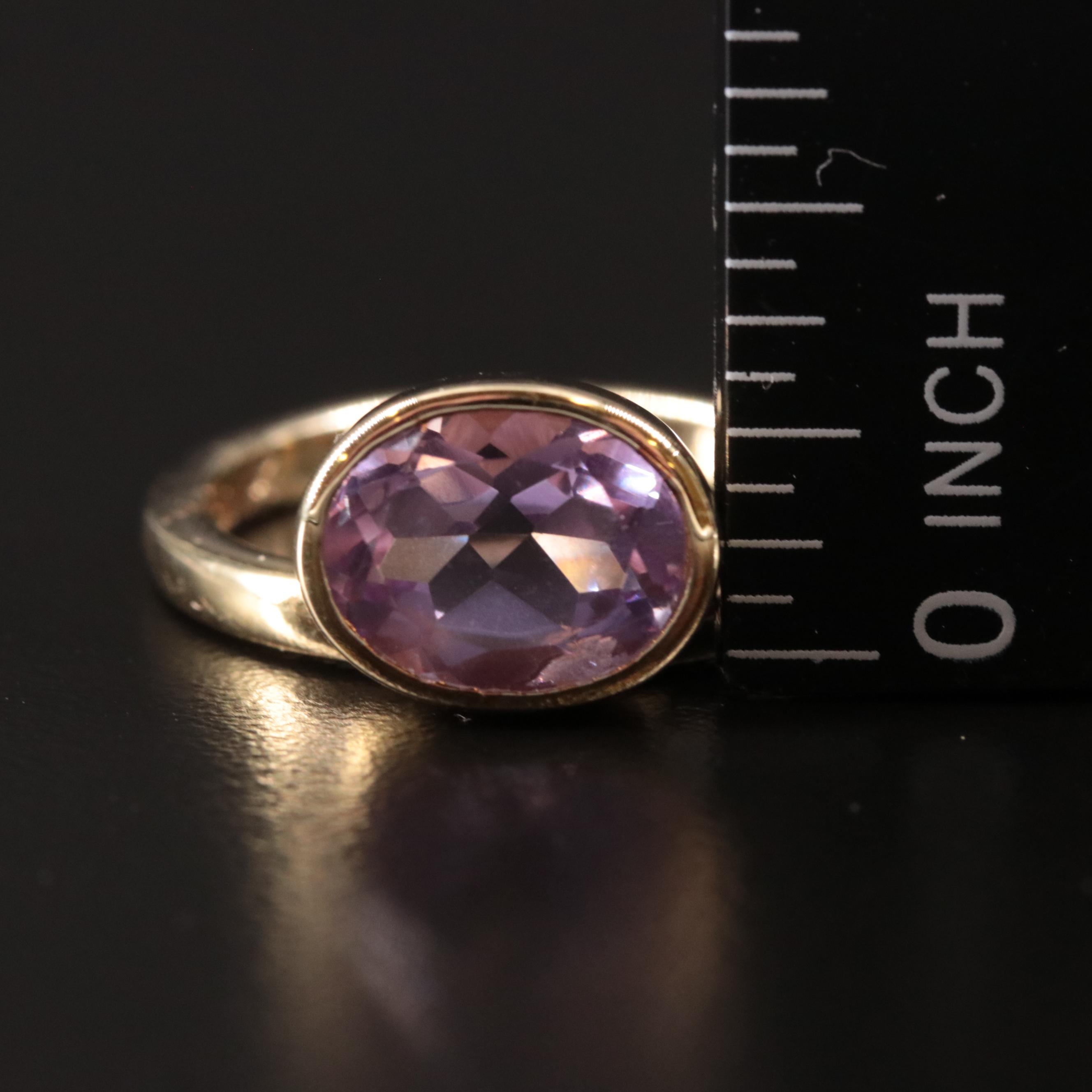 Sterling Amethyst Ring