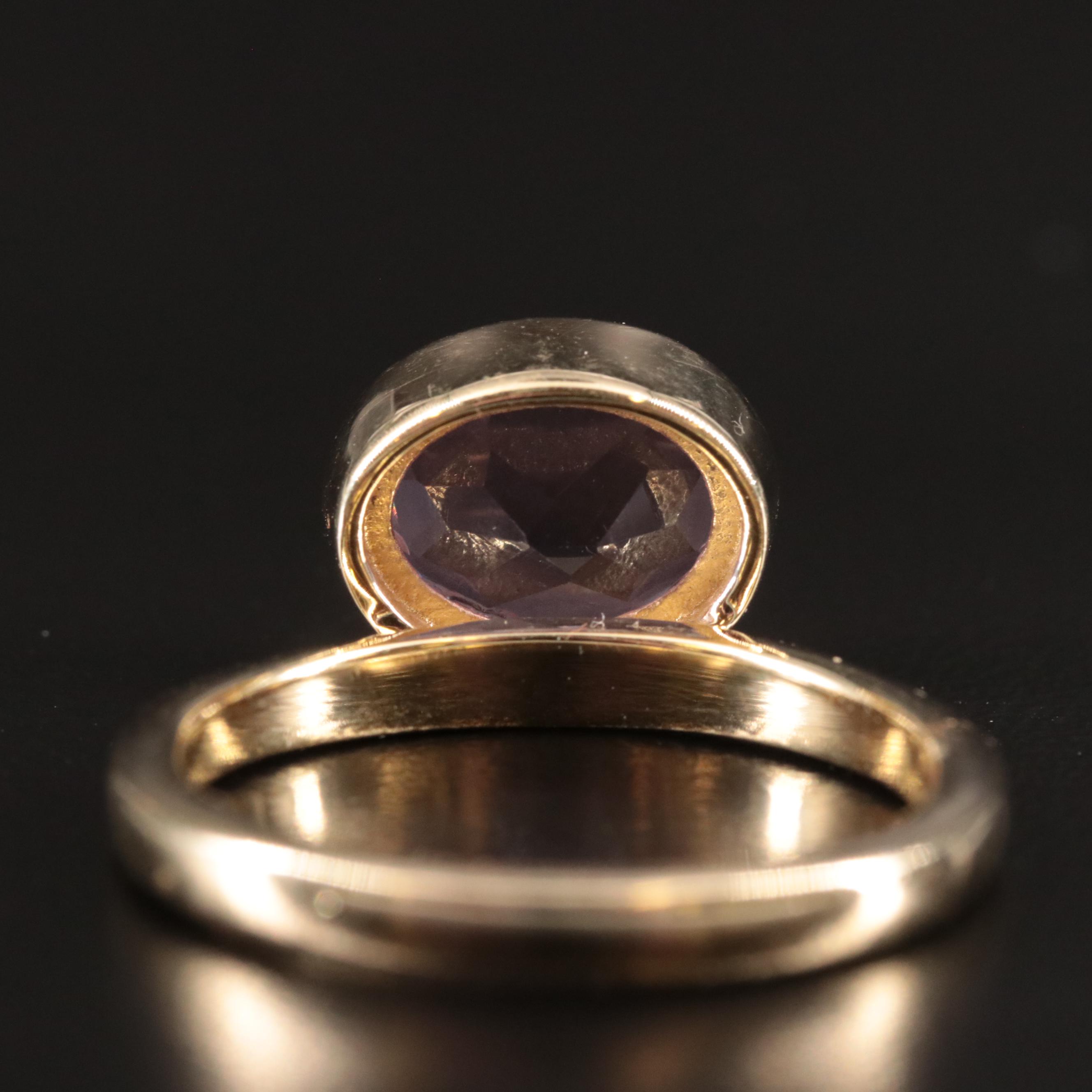 Sterling Amethyst Ring