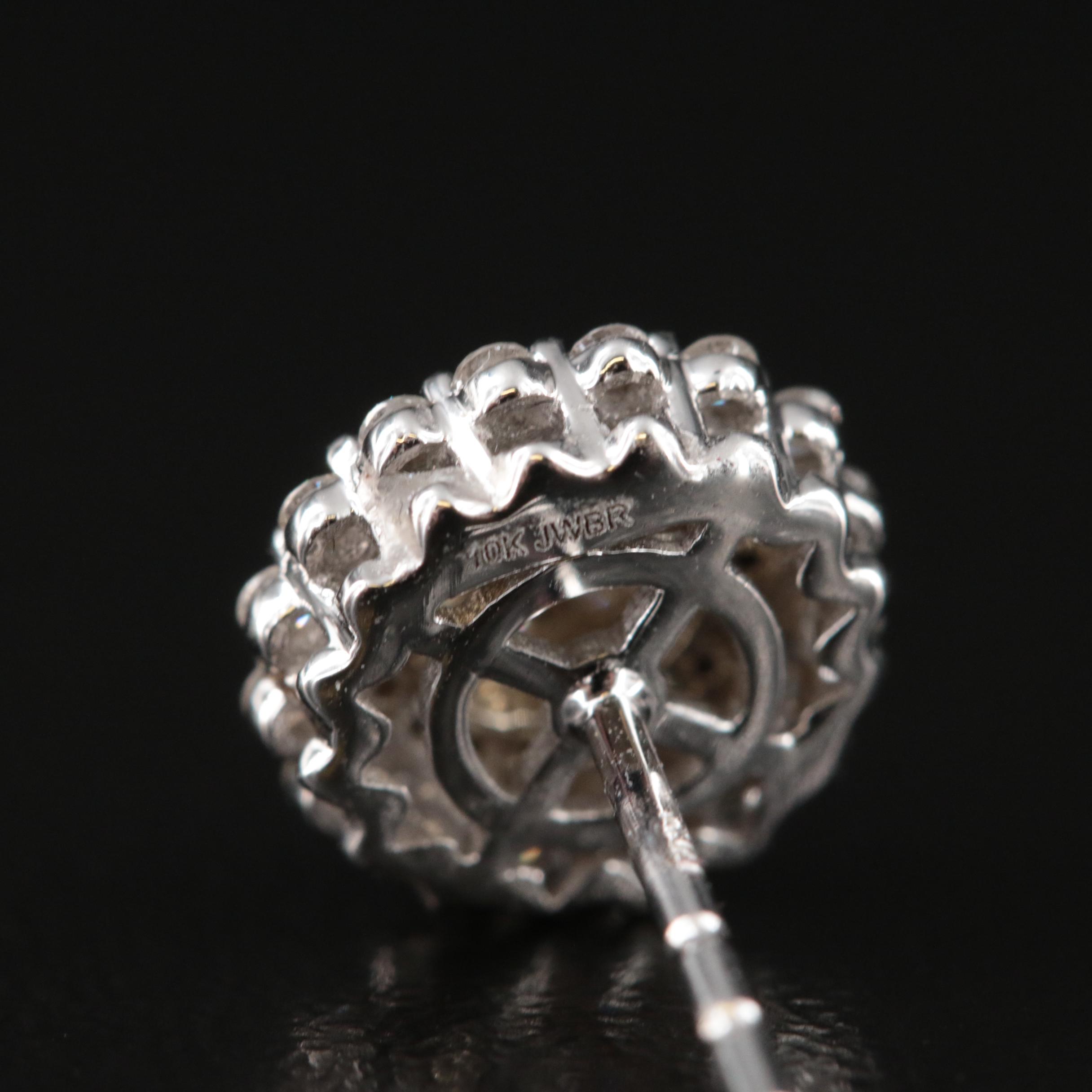 10K 0.51 CTW Diamond Stud Earrings