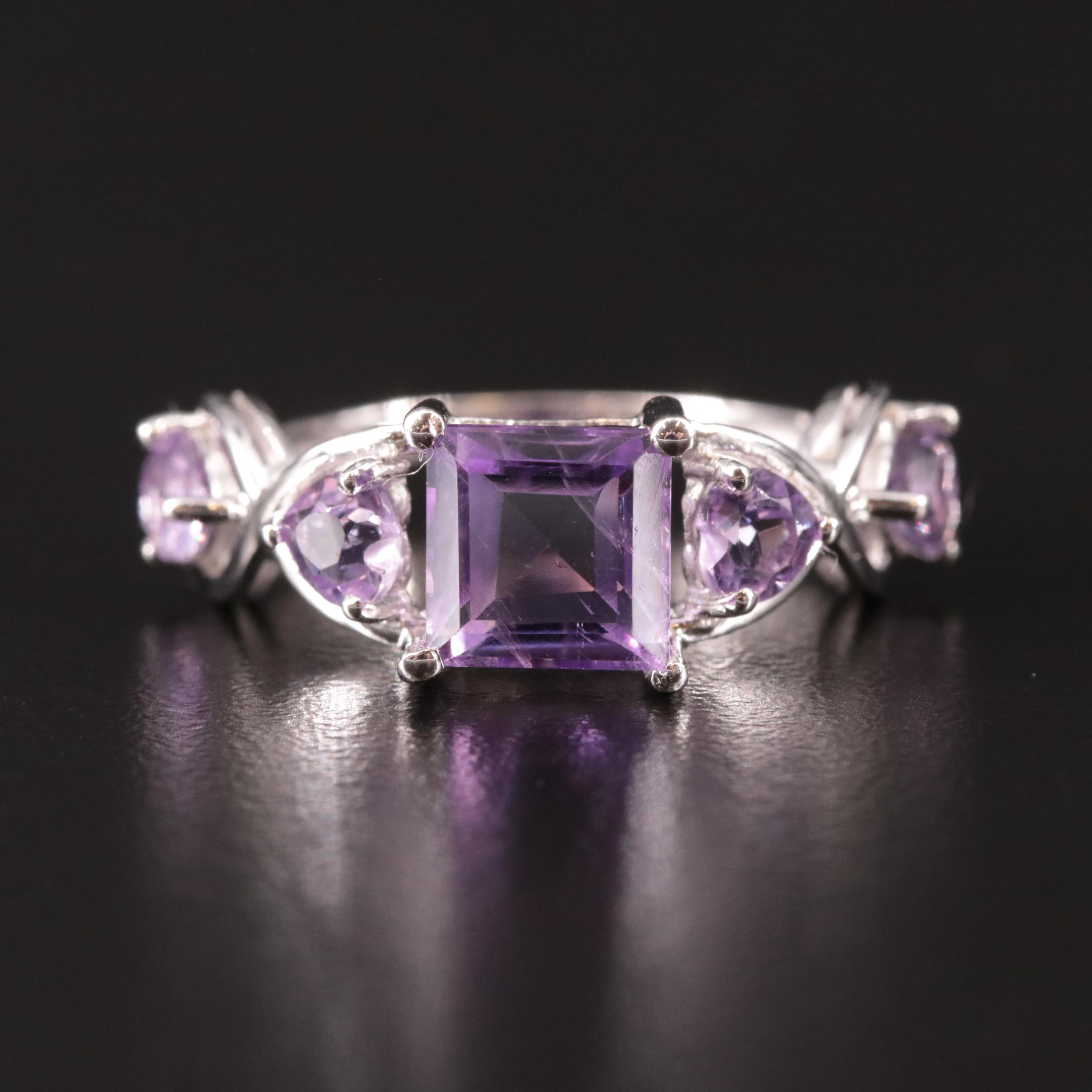Sterling Amethyst Ring