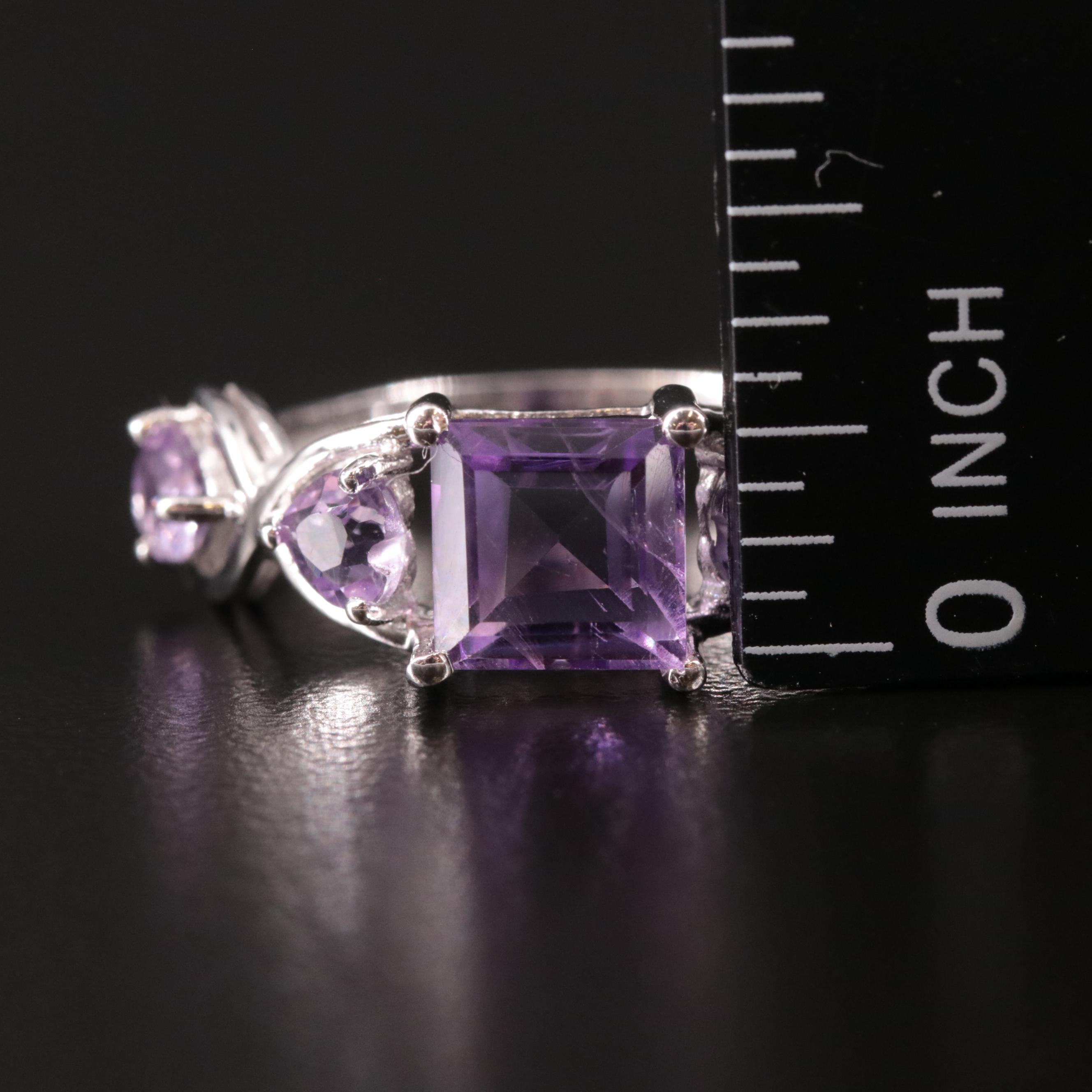 Sterling Amethyst Ring