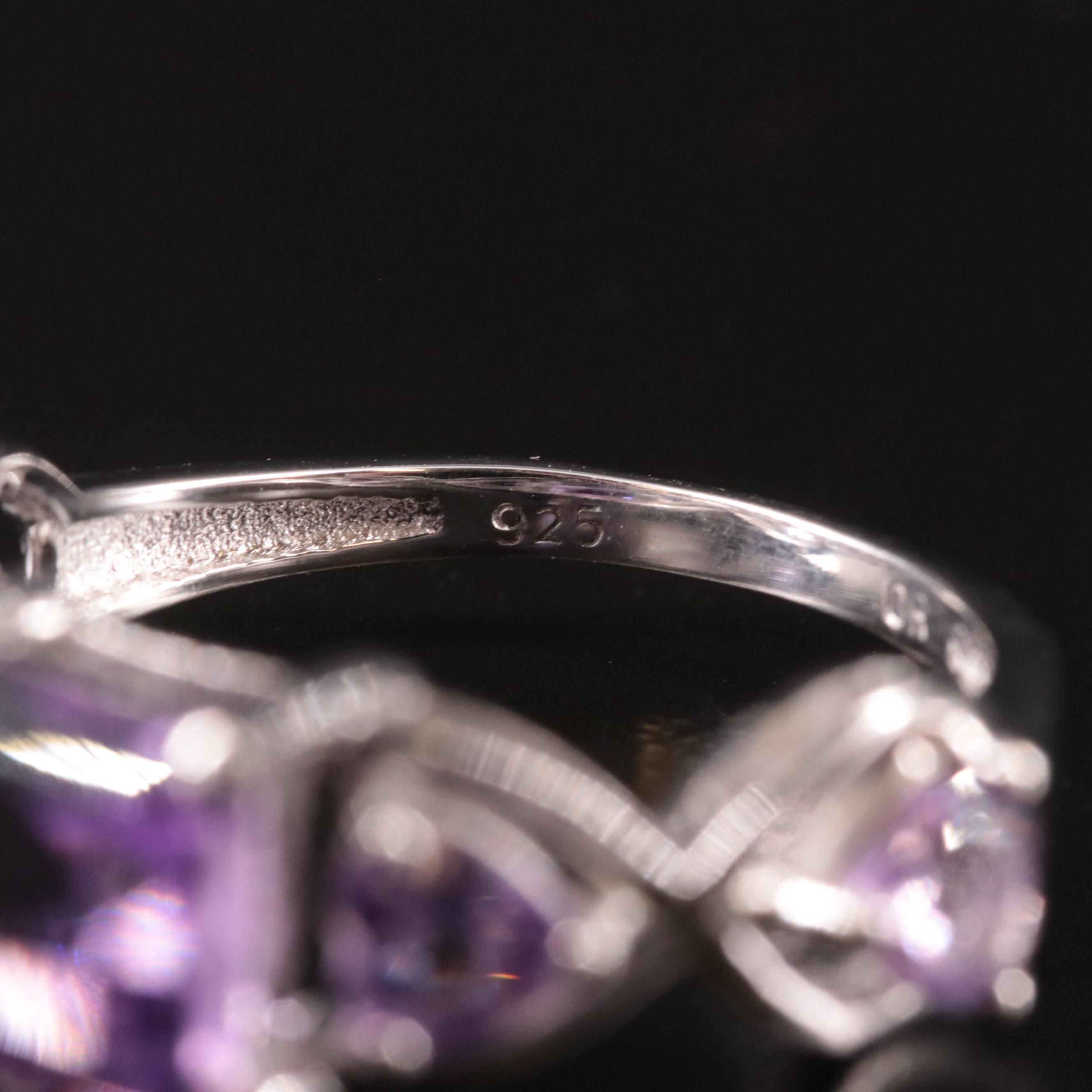 Sterling Amethyst Ring