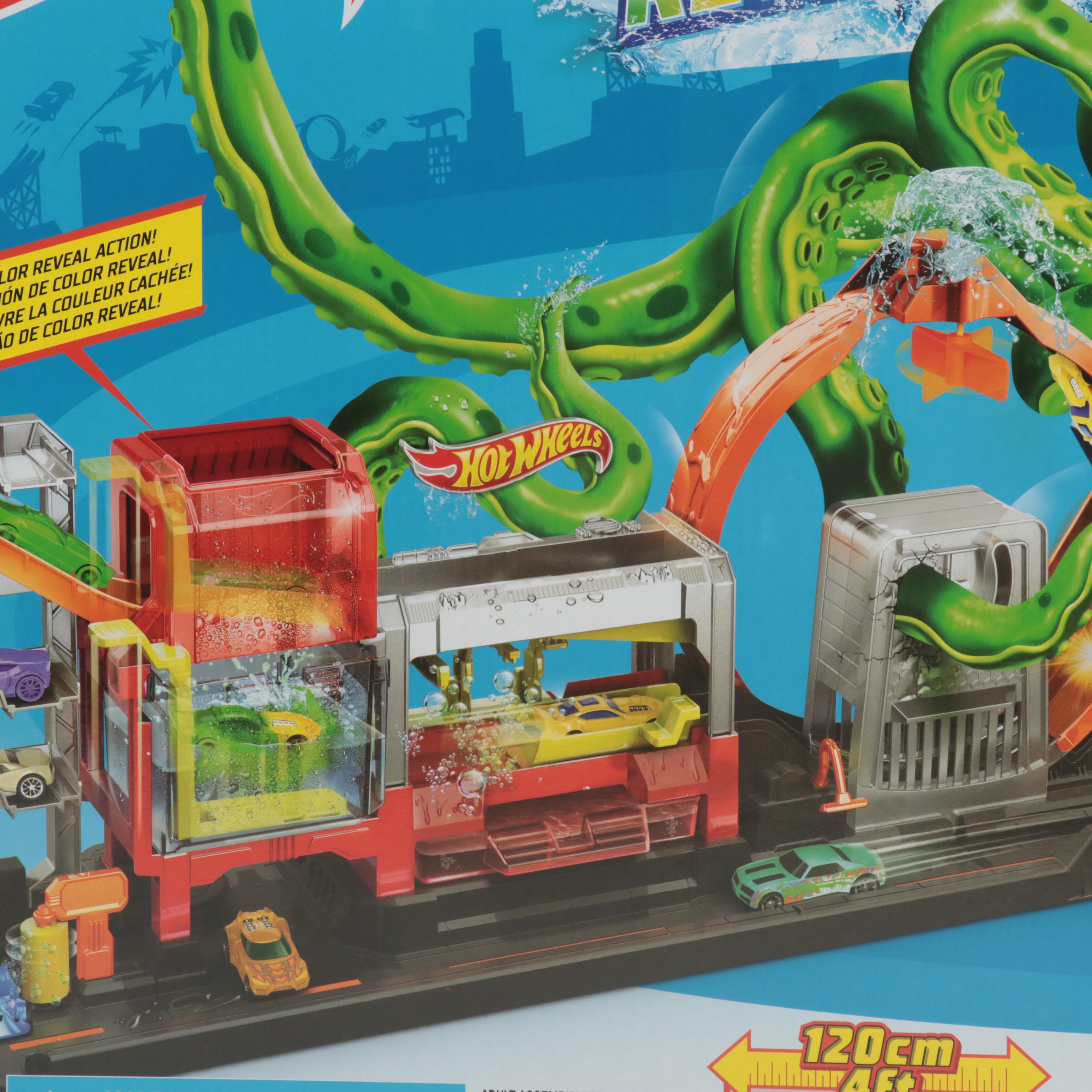 Mattel Hot Wheels City Ultimate Octo Car Wash Playset