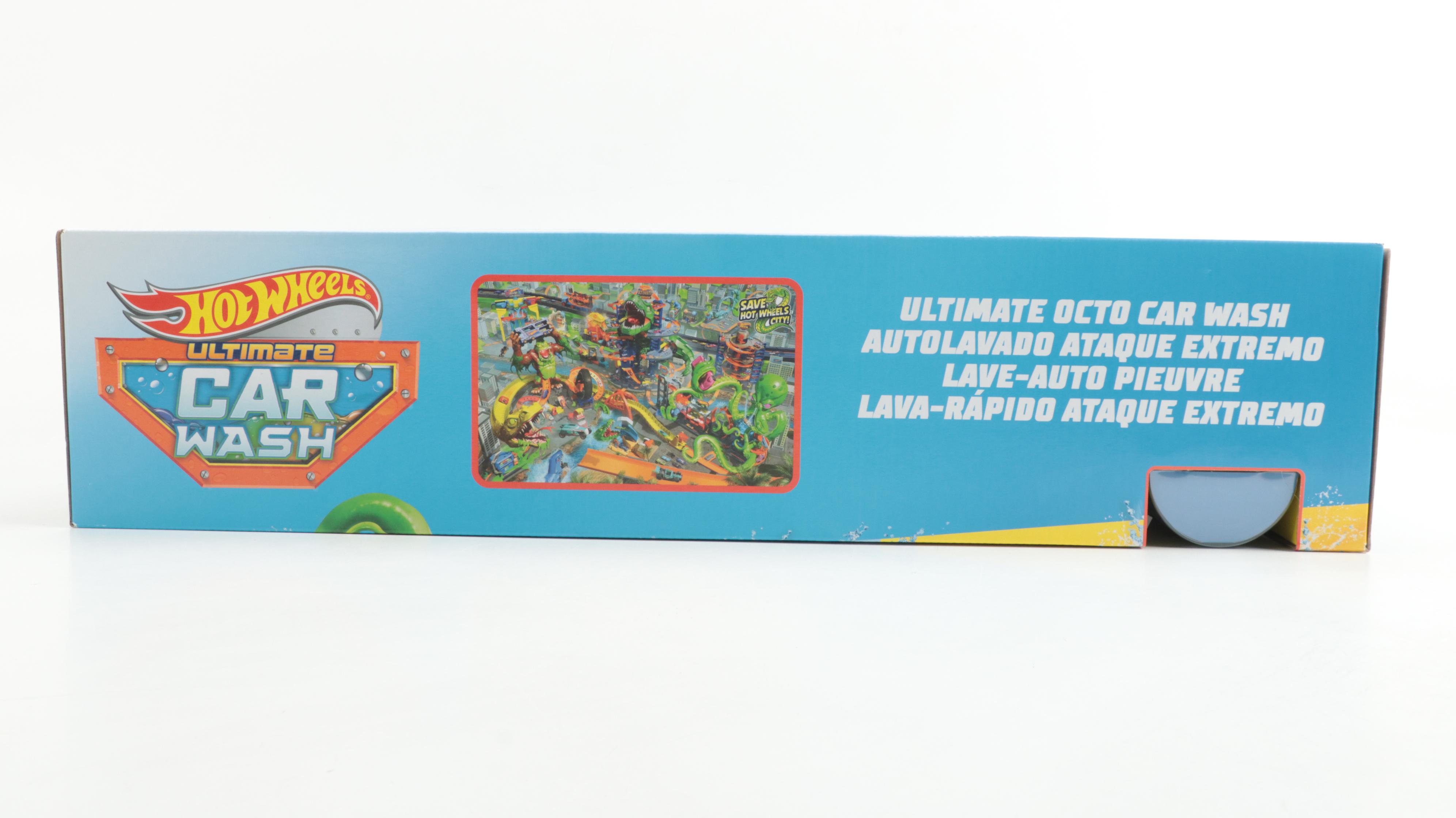 Mattel Hot Wheels City Ultimate Octo Car Wash Playset