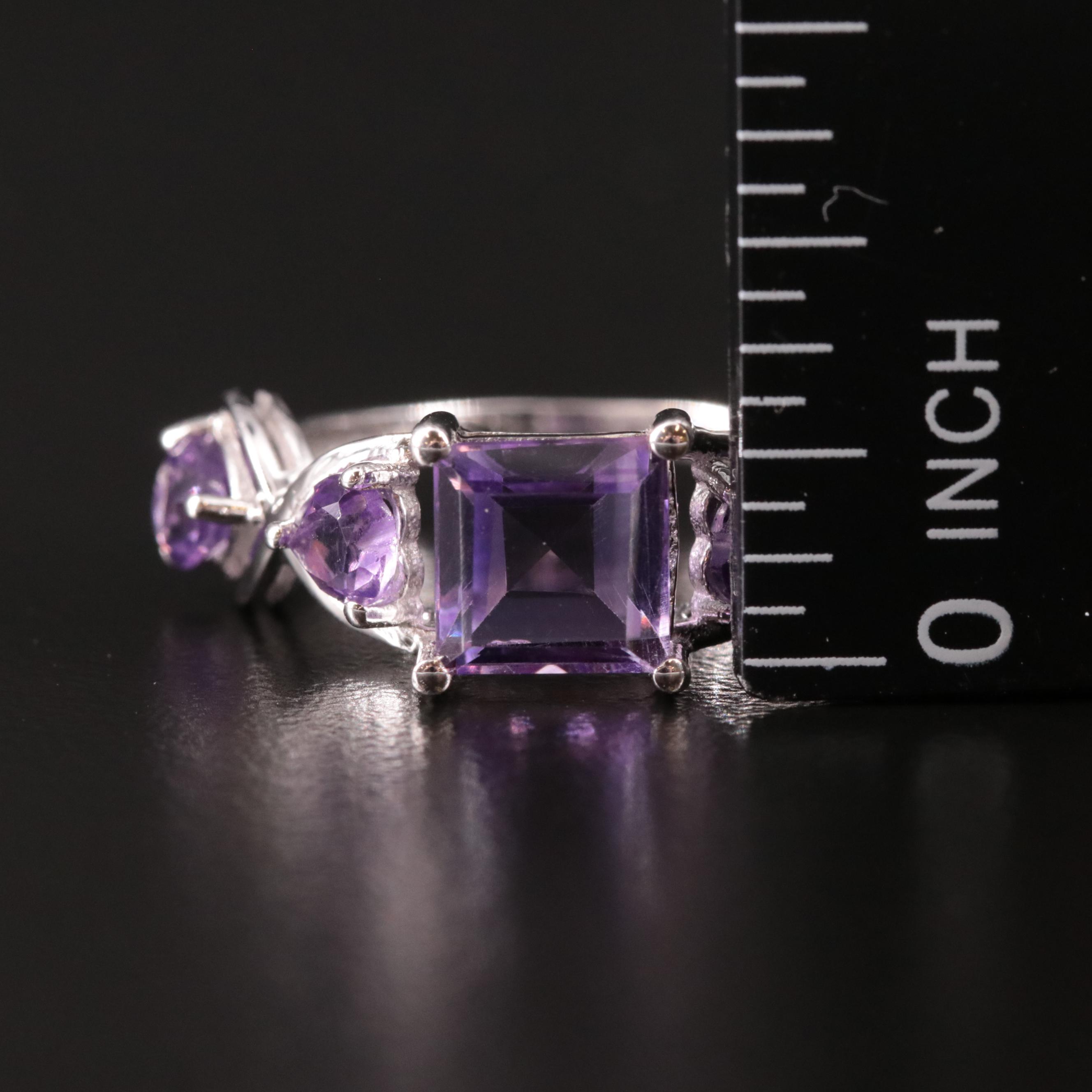 Sterling Amethyst Ring
