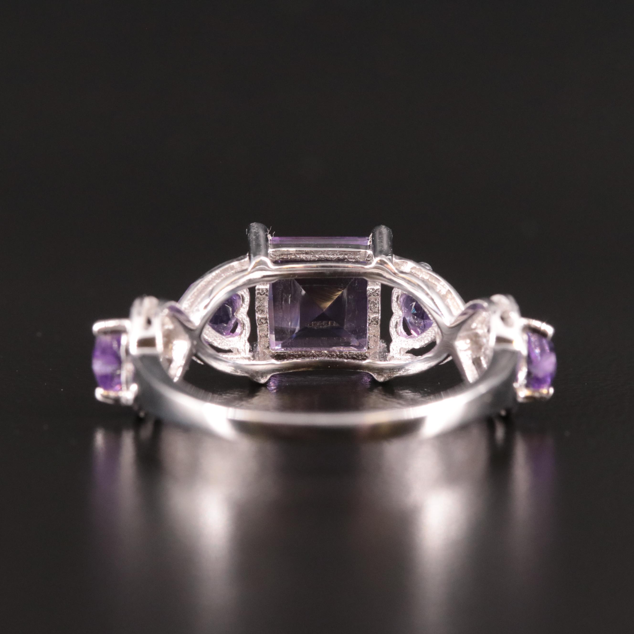 Sterling Amethyst Ring