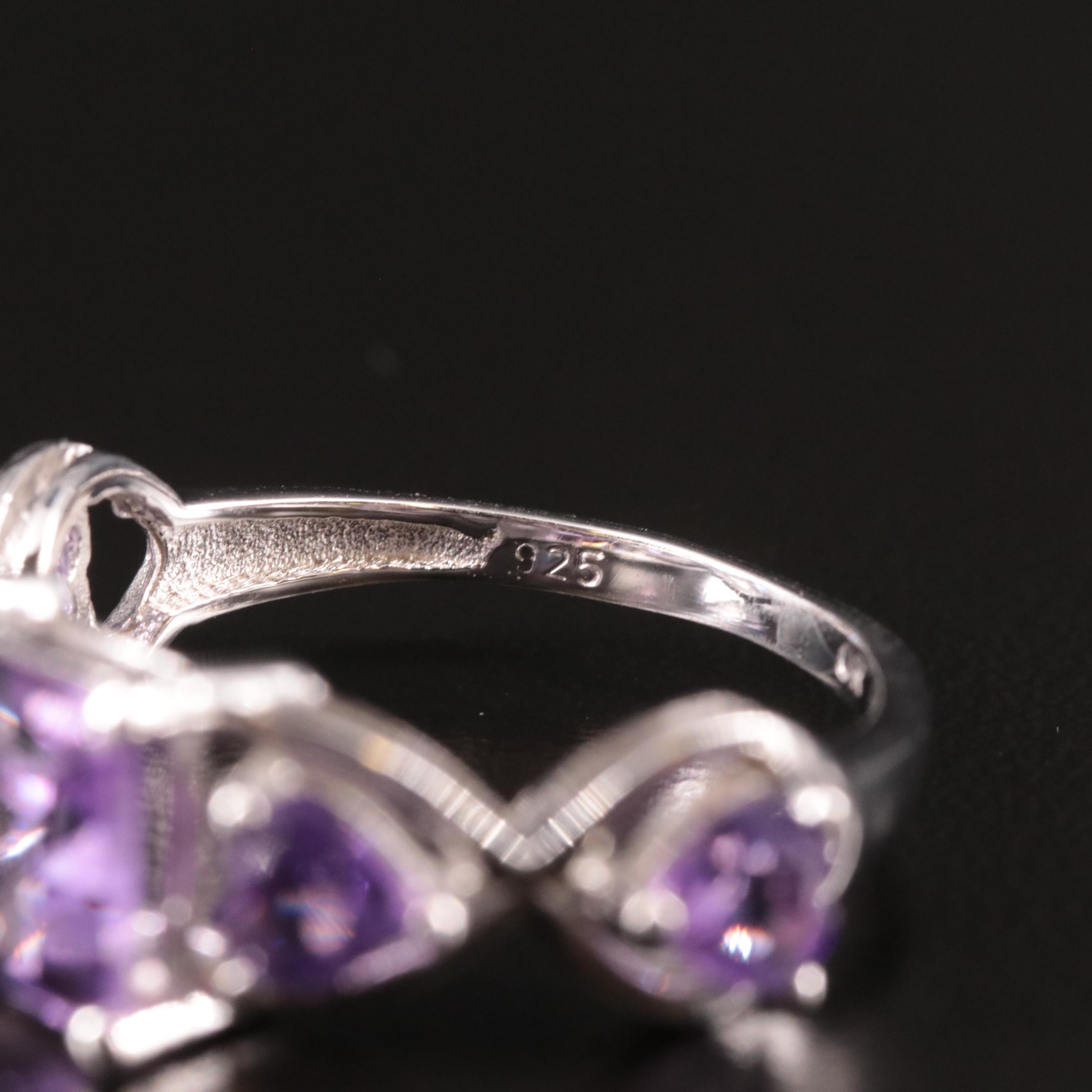 Sterling Amethyst Ring