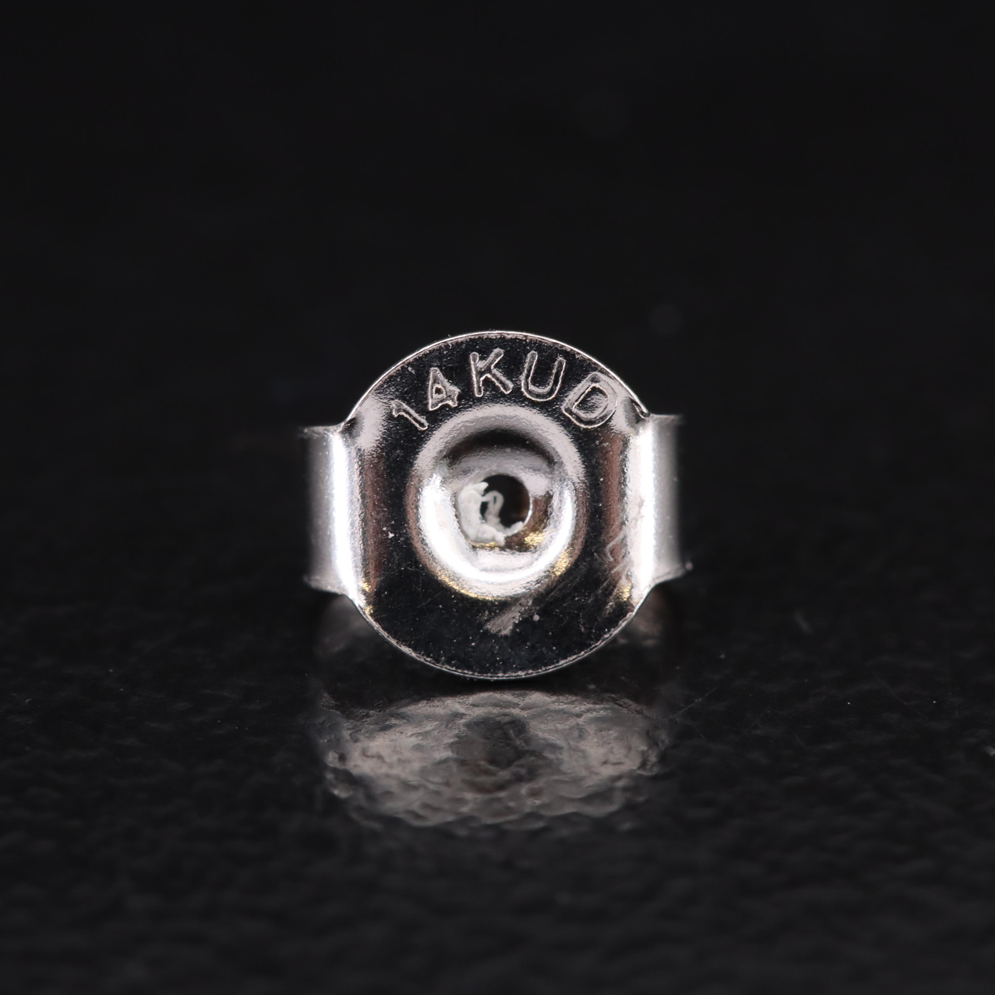 14K 0.98 CTW Lab Grown Diamond Stud Earrings