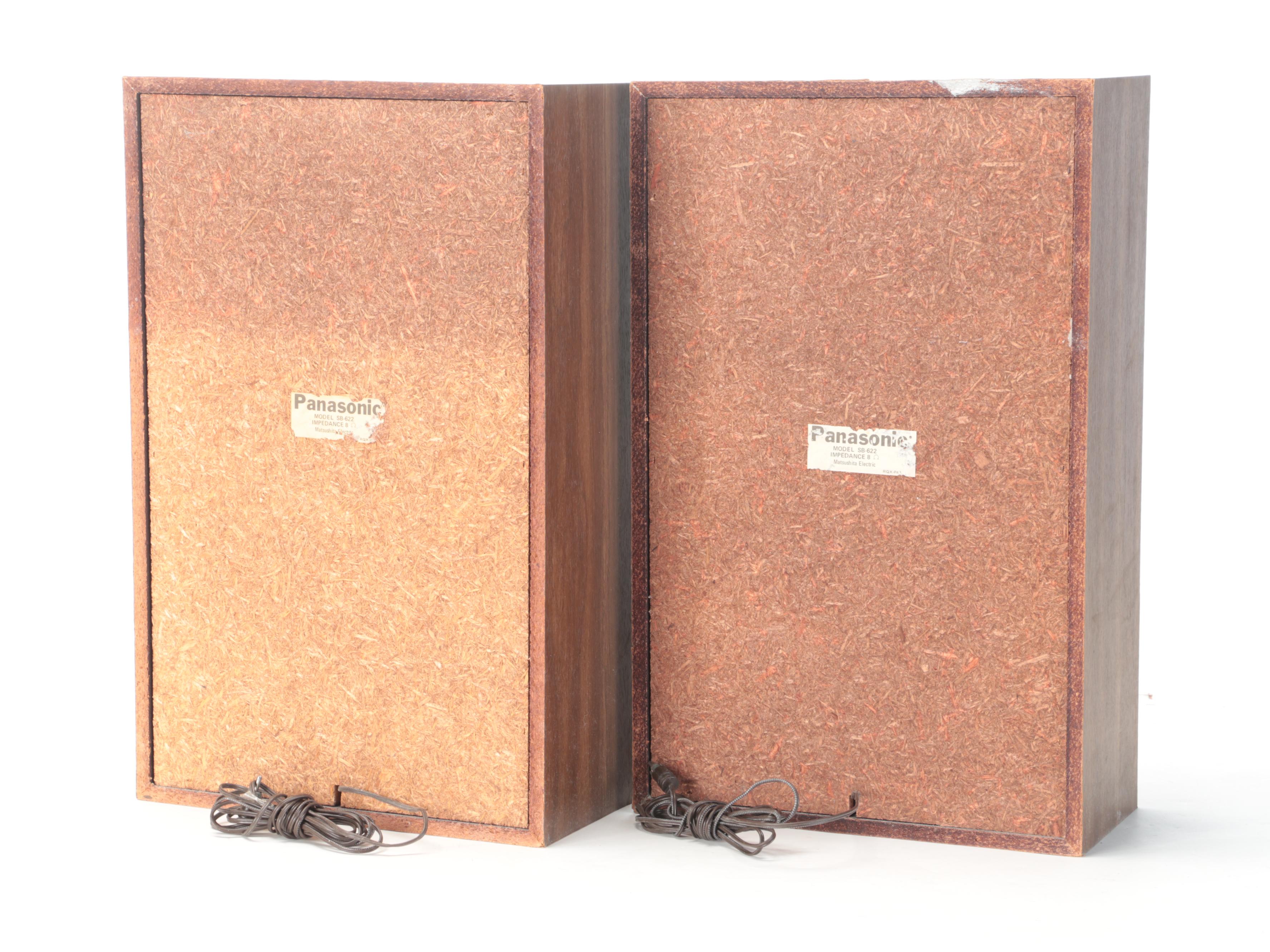 Panasonic SE-1040D Stereo Music Center and Panasonic SB-622 Speakers