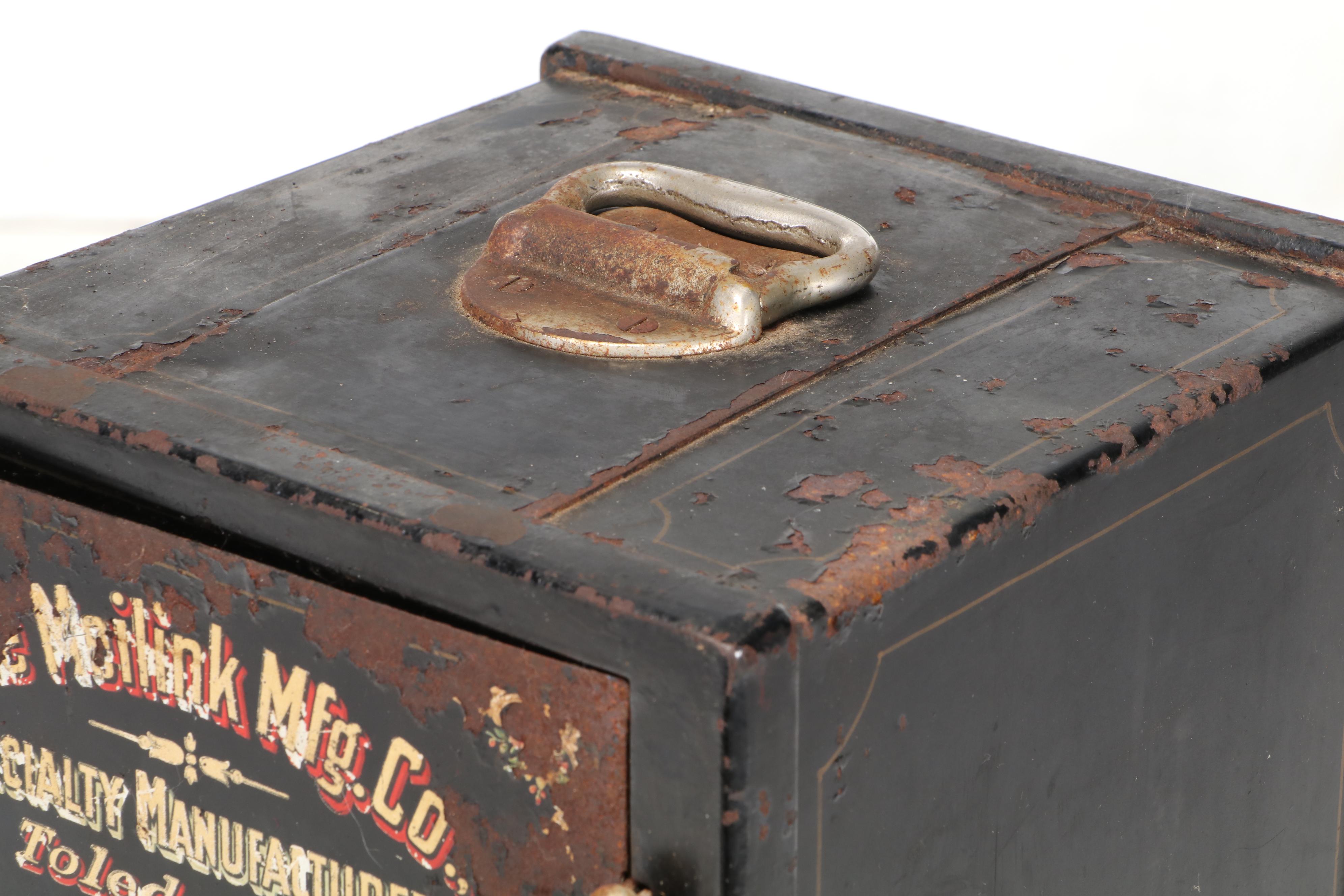 Meilink Mfg. Table Top Safe, Early 20th Century
