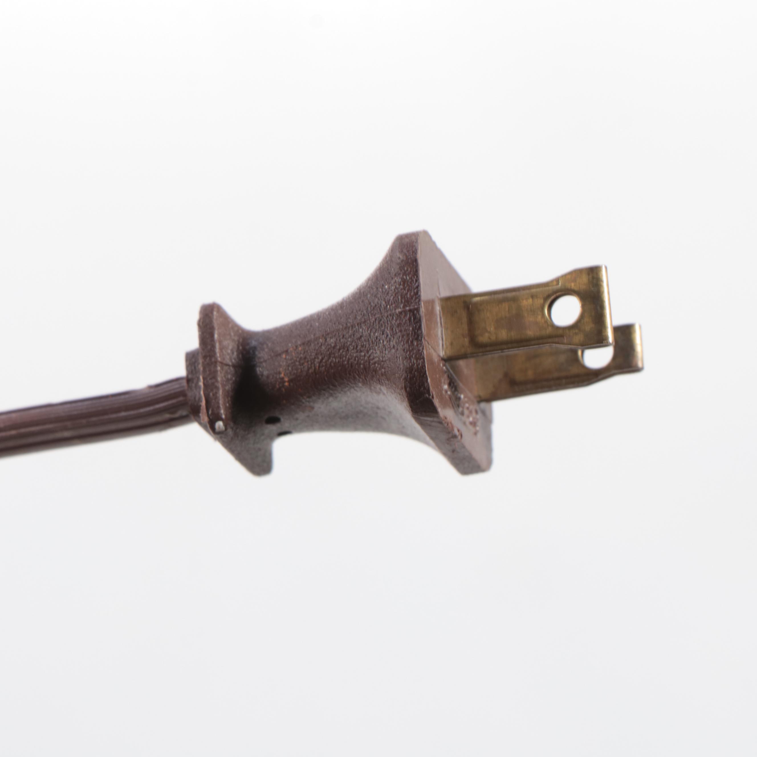 Federal Style Cherrywood Display Side Cabinet, Late 20th Century