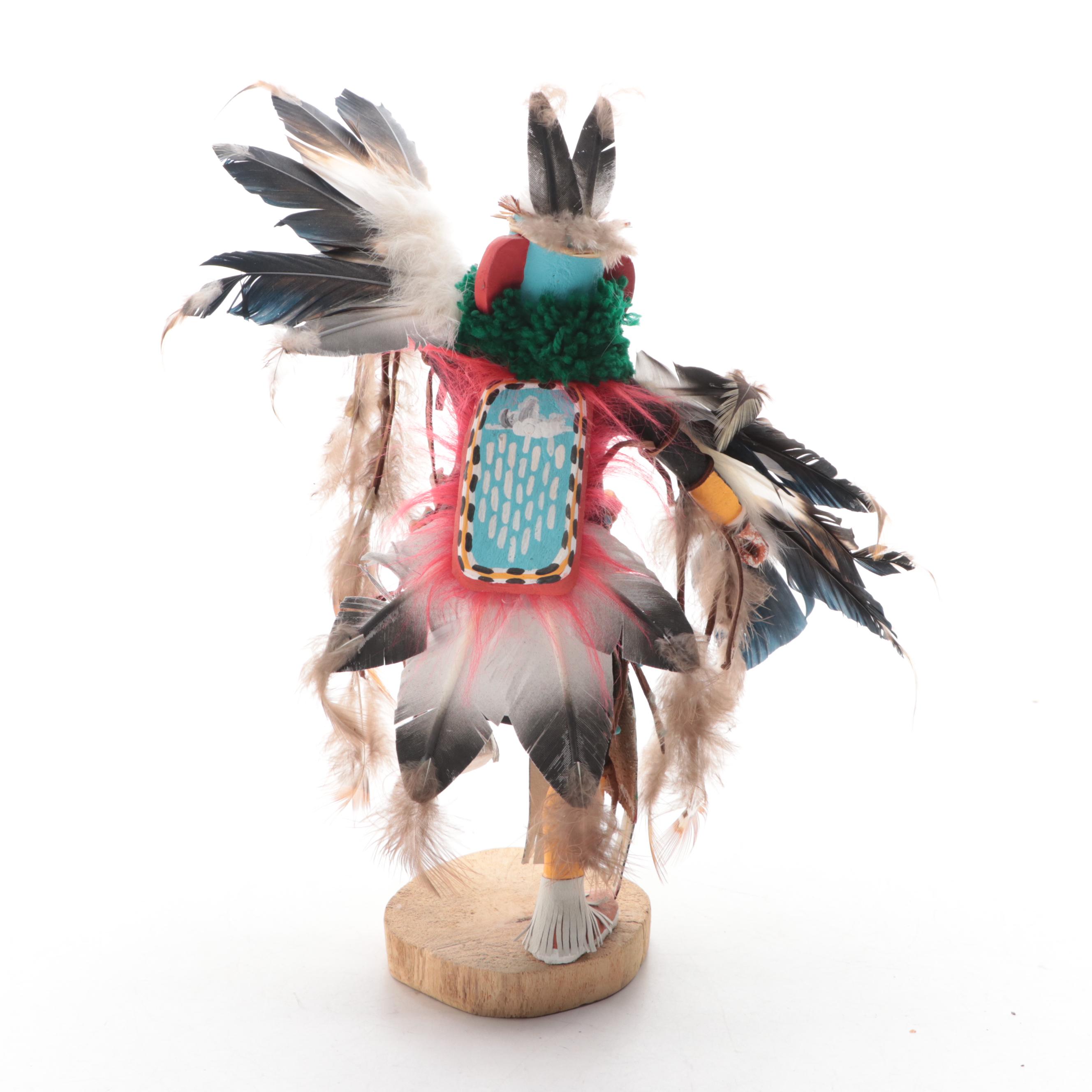 R. Jean Hopi Kachina Figure "Eagle," Late 20th Century