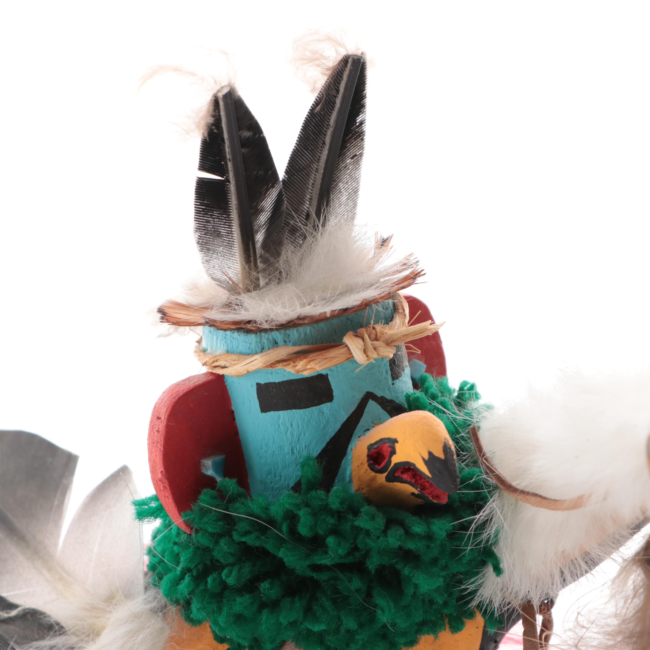 R. Jean Hopi Kachina Figure "Eagle," Late 20th Century