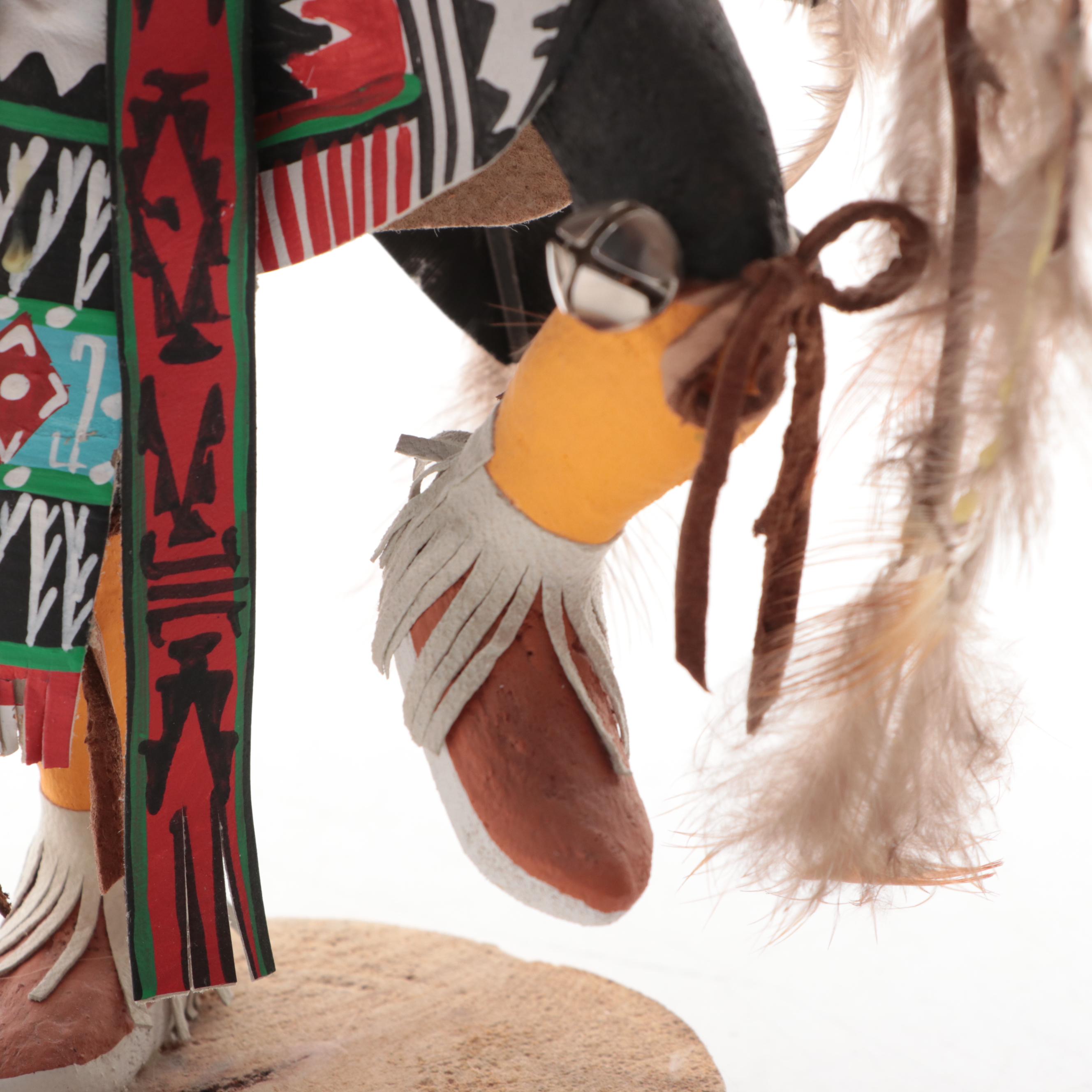 R. Jean Hopi Kachina Figure "Eagle," Late 20th Century