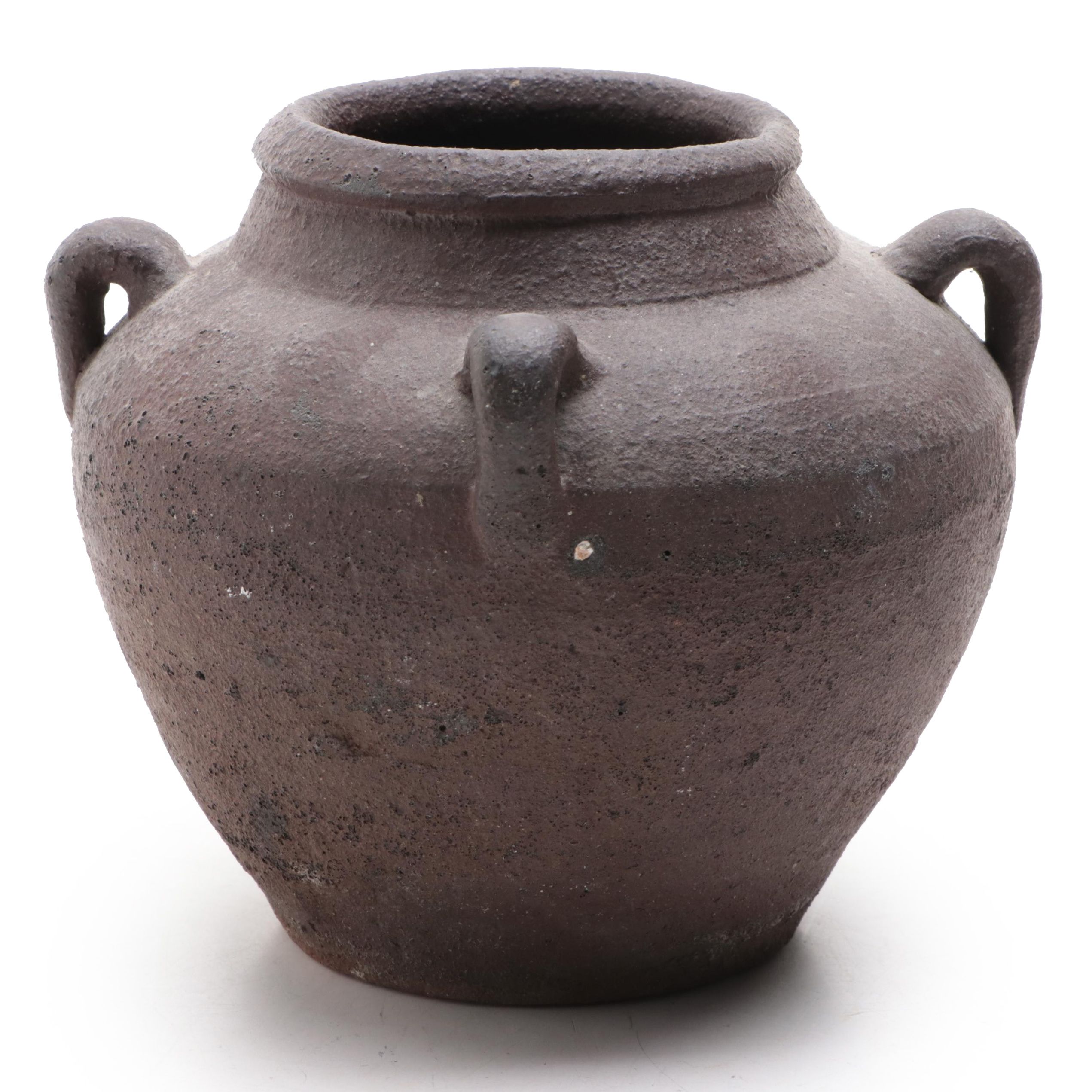 Philippine Style Stoneware Pottery Jar