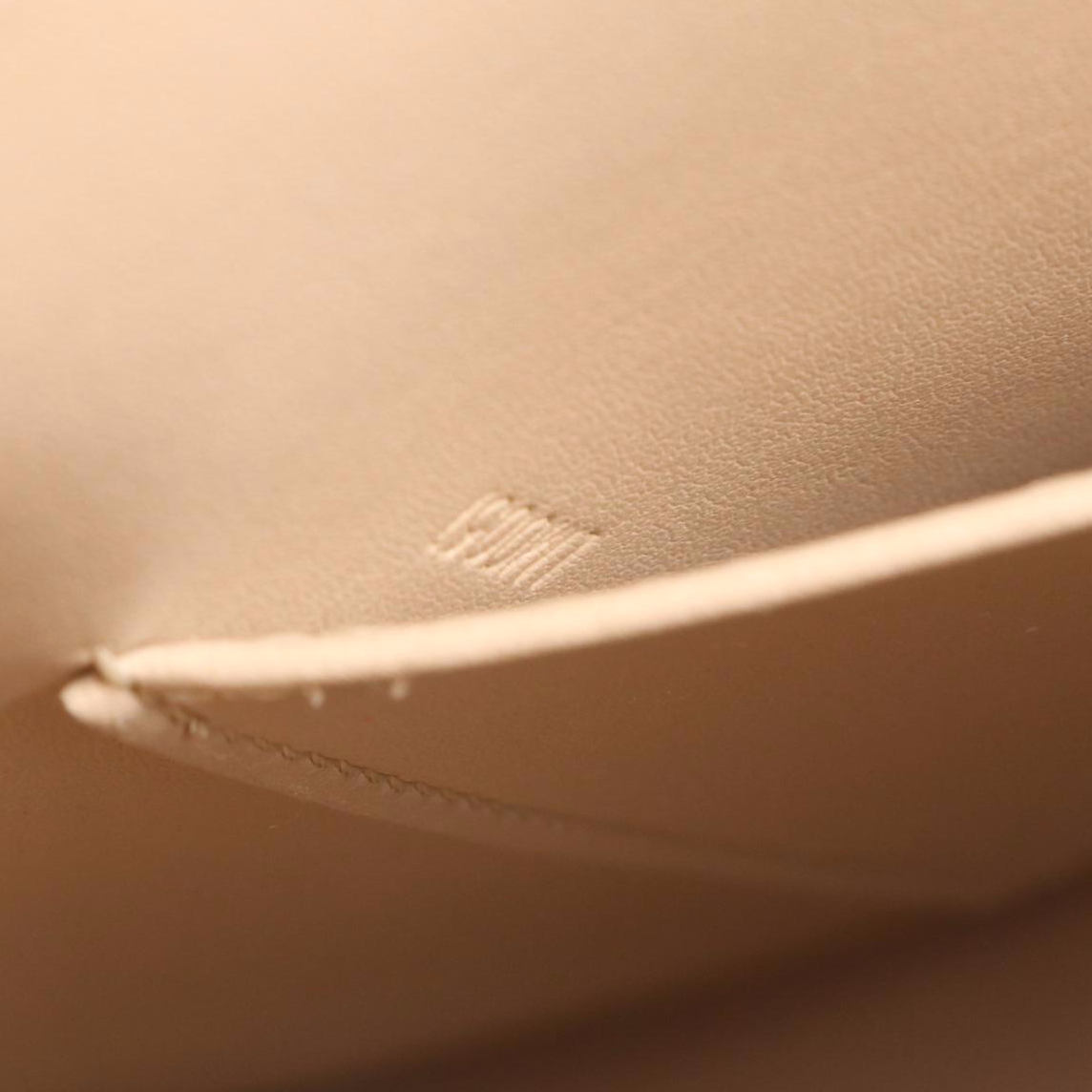 Louis Vuitton Columbus Shoulder Bag in Monogram Vernis and Vachetta Leather